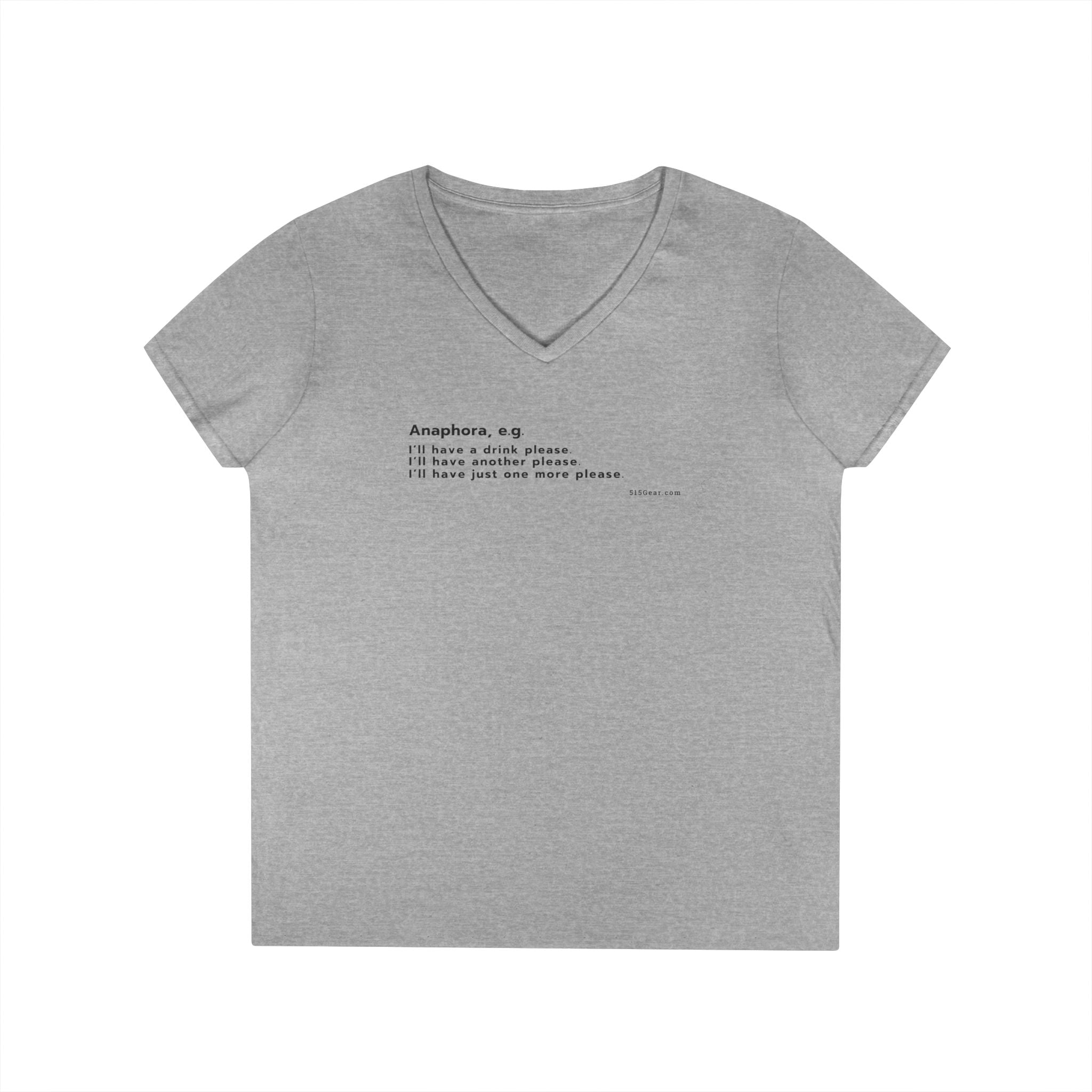 Women's t-shirt, word play | 515Gear.com | avoid repetition with this cool shirt