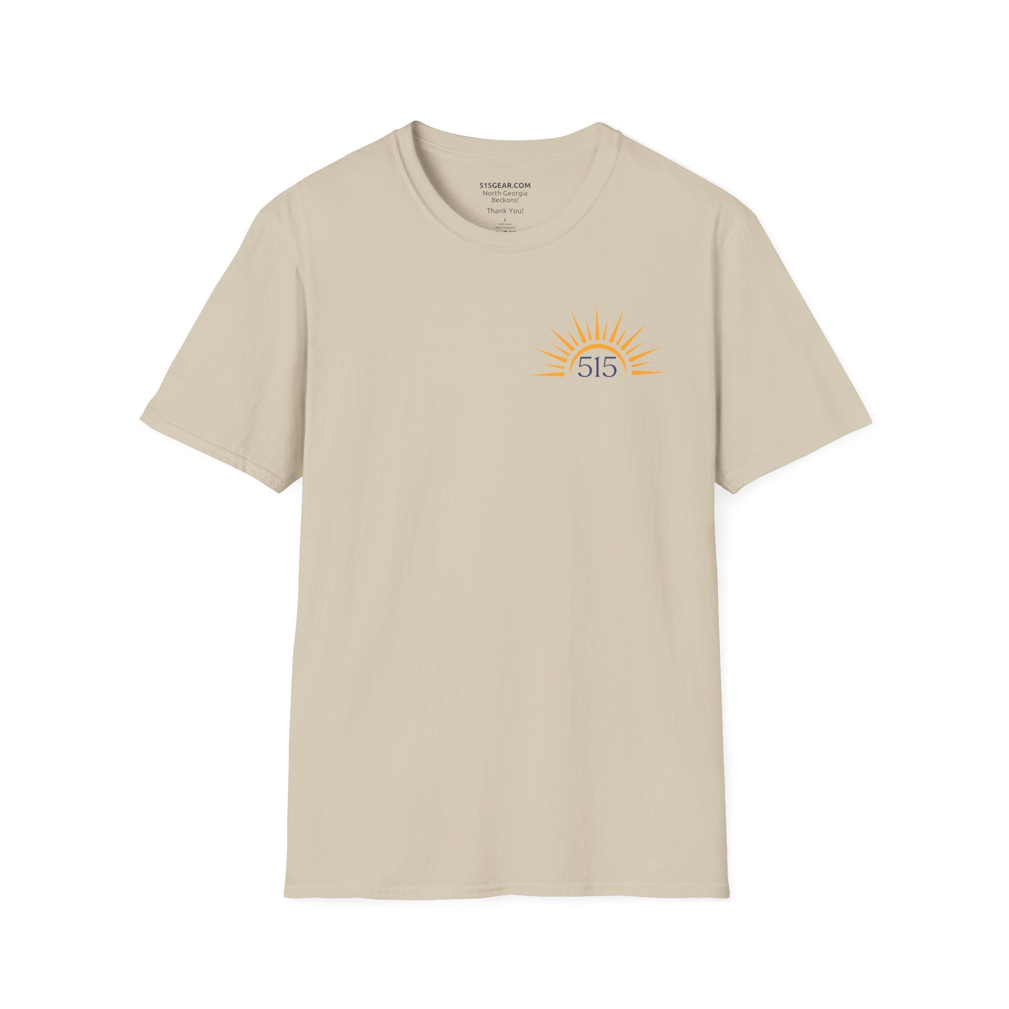 Adult t-shirt, Brasstown Bald Graphic, by 515Gear.com | Blairsville, GA | 30512