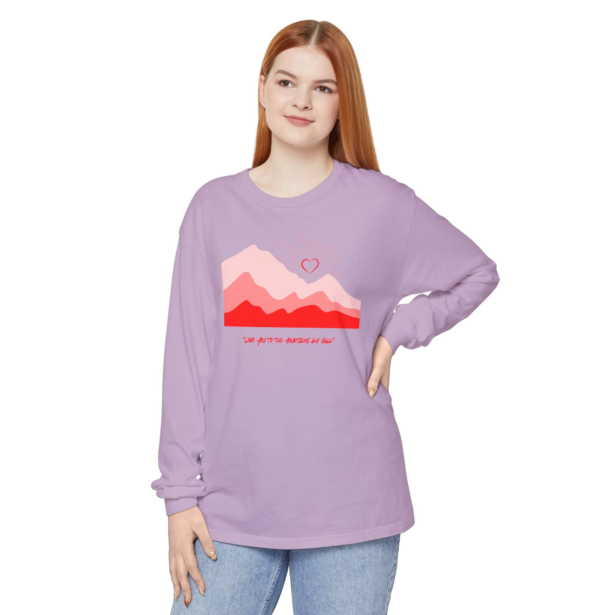 Love you to the Mountains long sleeve T-Shirt