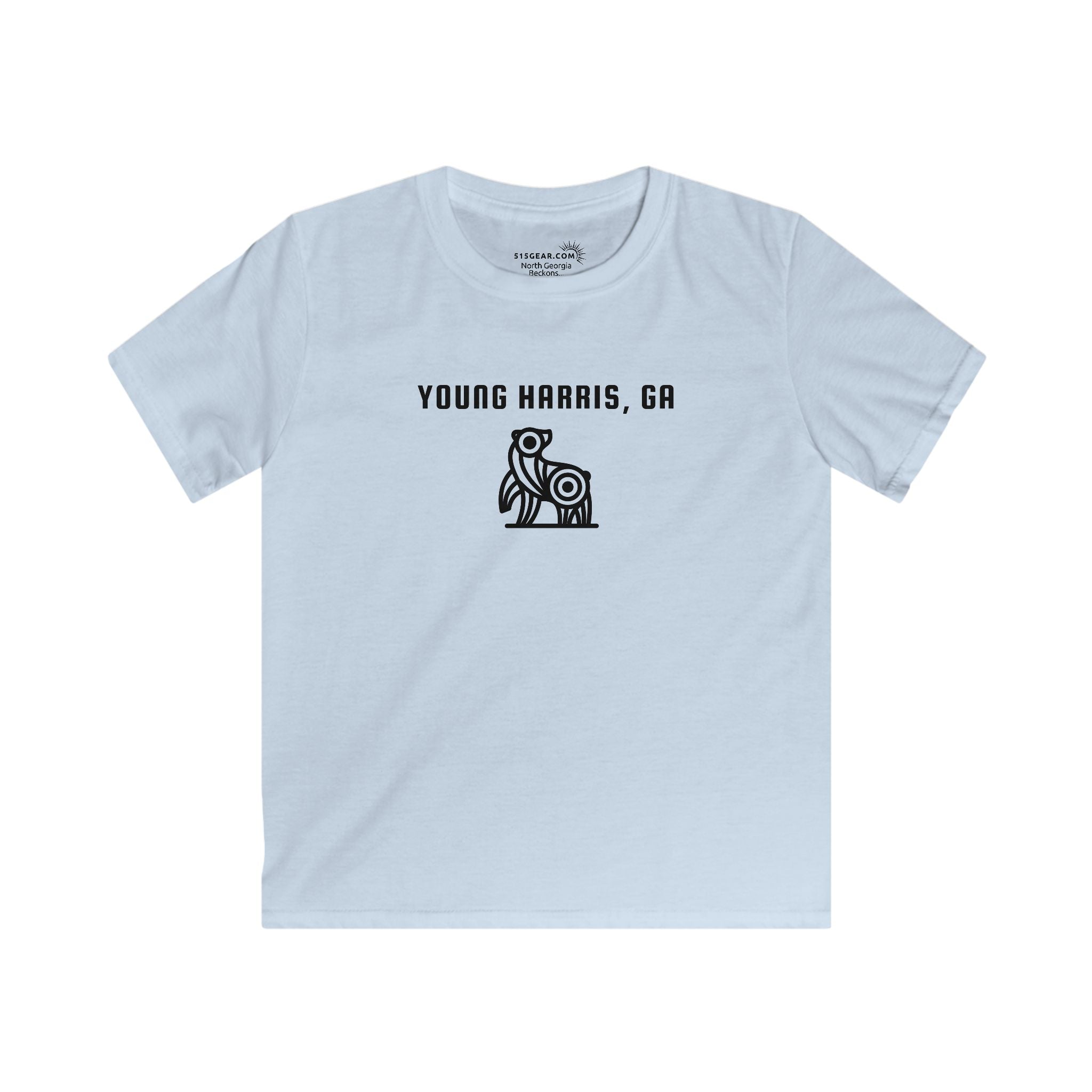 Kid’s T-Shirt, Origami Bear Design, by 515Gear.com | Young Harris, GA | Play Outside!