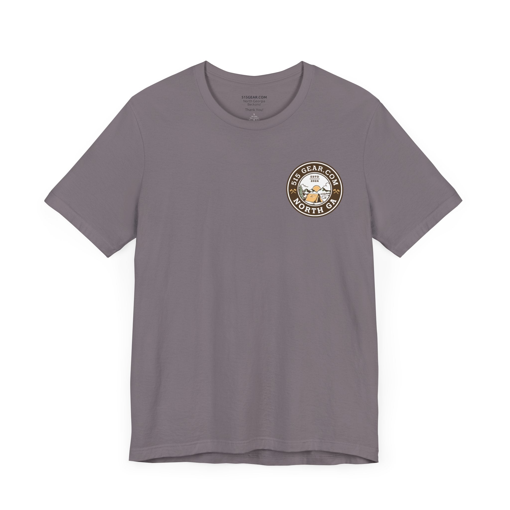 Unisex Adult T-shirt, Camping by 515Gear.com | Jasper, GA | Camp More Worry Less!