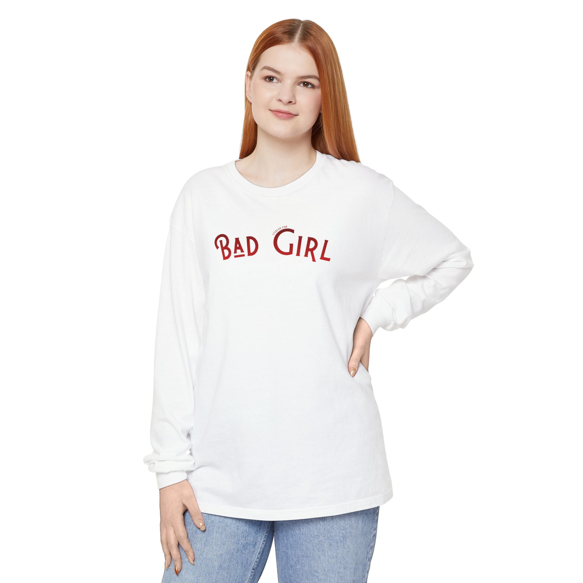 A Little Sweet, A Lot of Sassy – Bad Girl Edition Comfort Colors Long Sleeve T-Shirt
