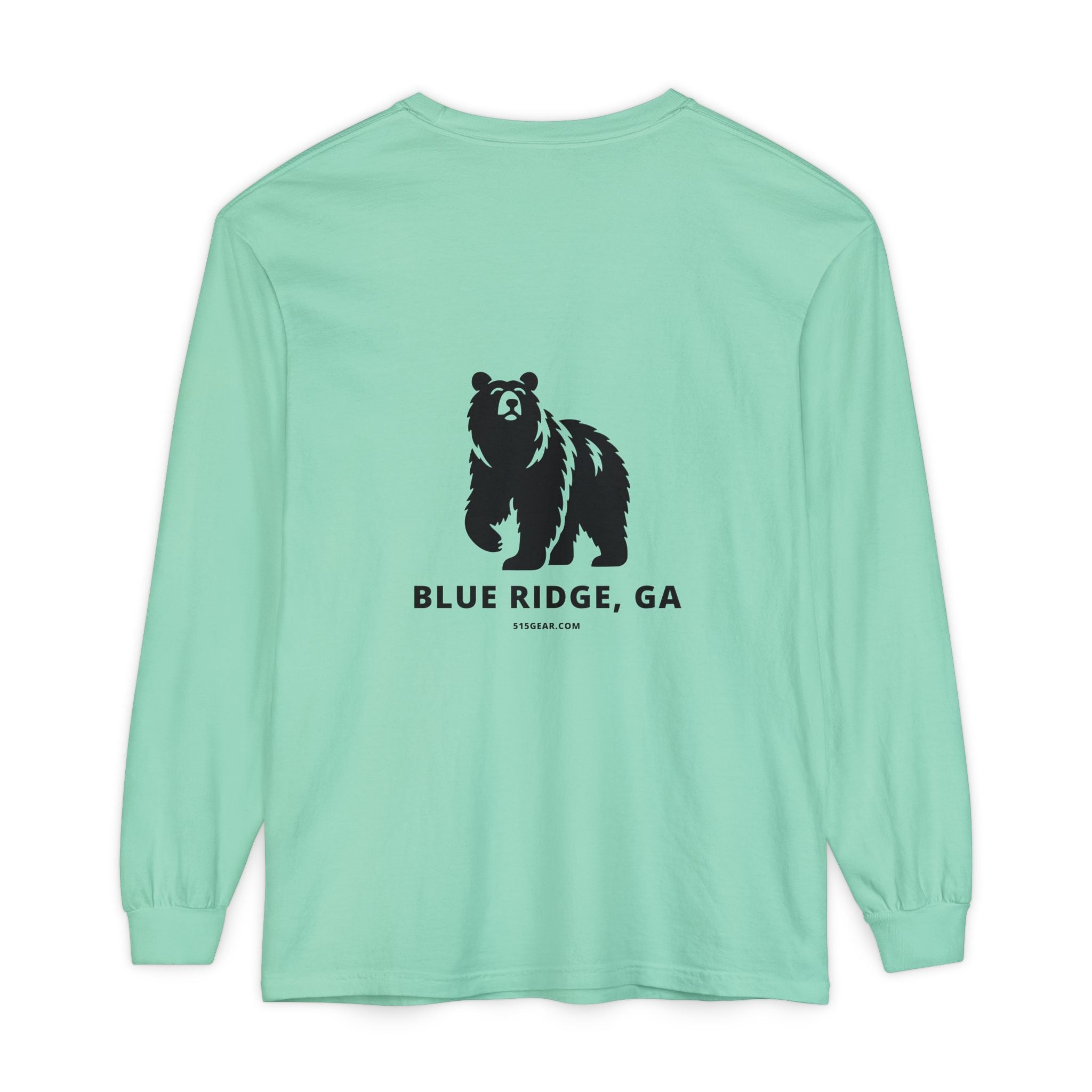 Unisex Adult Long Sleeve T-shirt, Bear Design by 515Gear.com | Blue Ridge, GA | Please don't feed the bears!