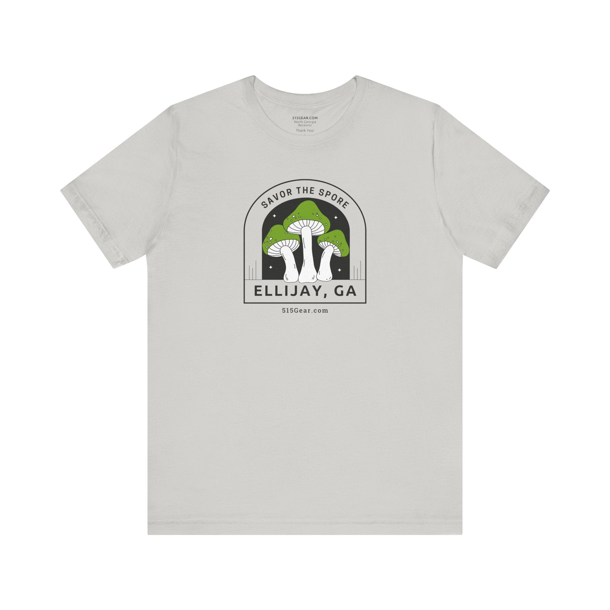 Unisex Adult T-shirt, by 515Gear.com | Ellijay, GA | Savor the Spore!