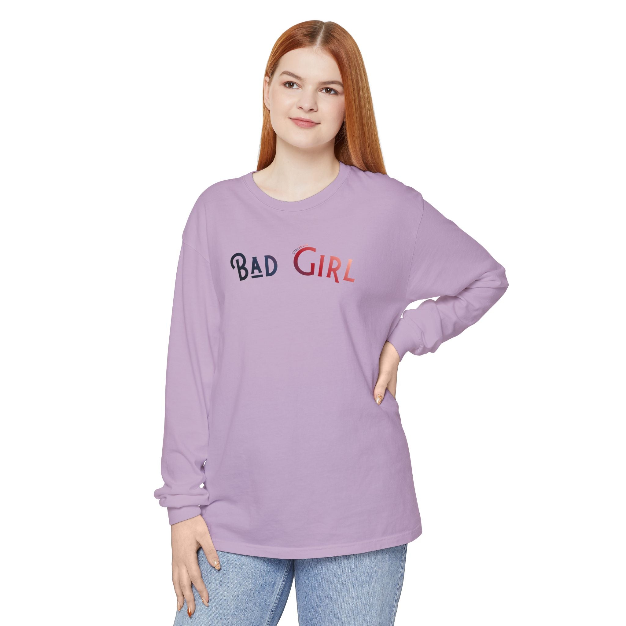 A Little Sweet, A Lot of Sassy – Bad Girl Edition Comfort Colors Long Sleeve T-Shirt