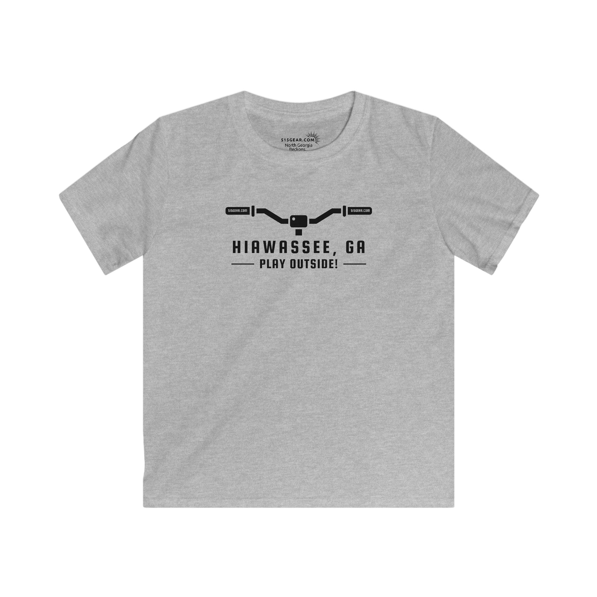 Kid’s T-Shirt, North GA biking, by 515Gear.com | Hiawassee, GA | Play Outside!
