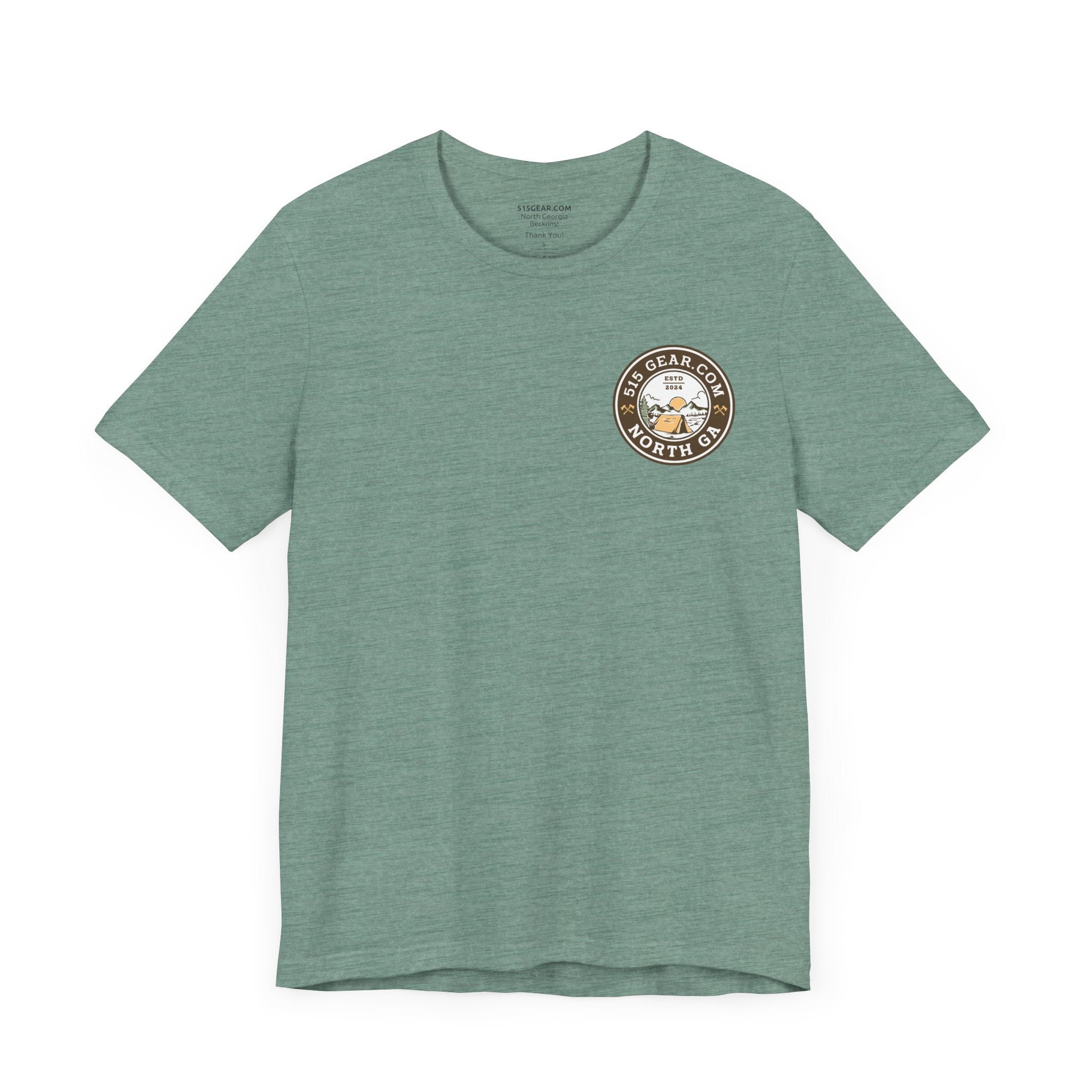 Unisex Adult T-shirt, Camping by 515Gear.com | Jasper, GA | Camp More Worry Less!