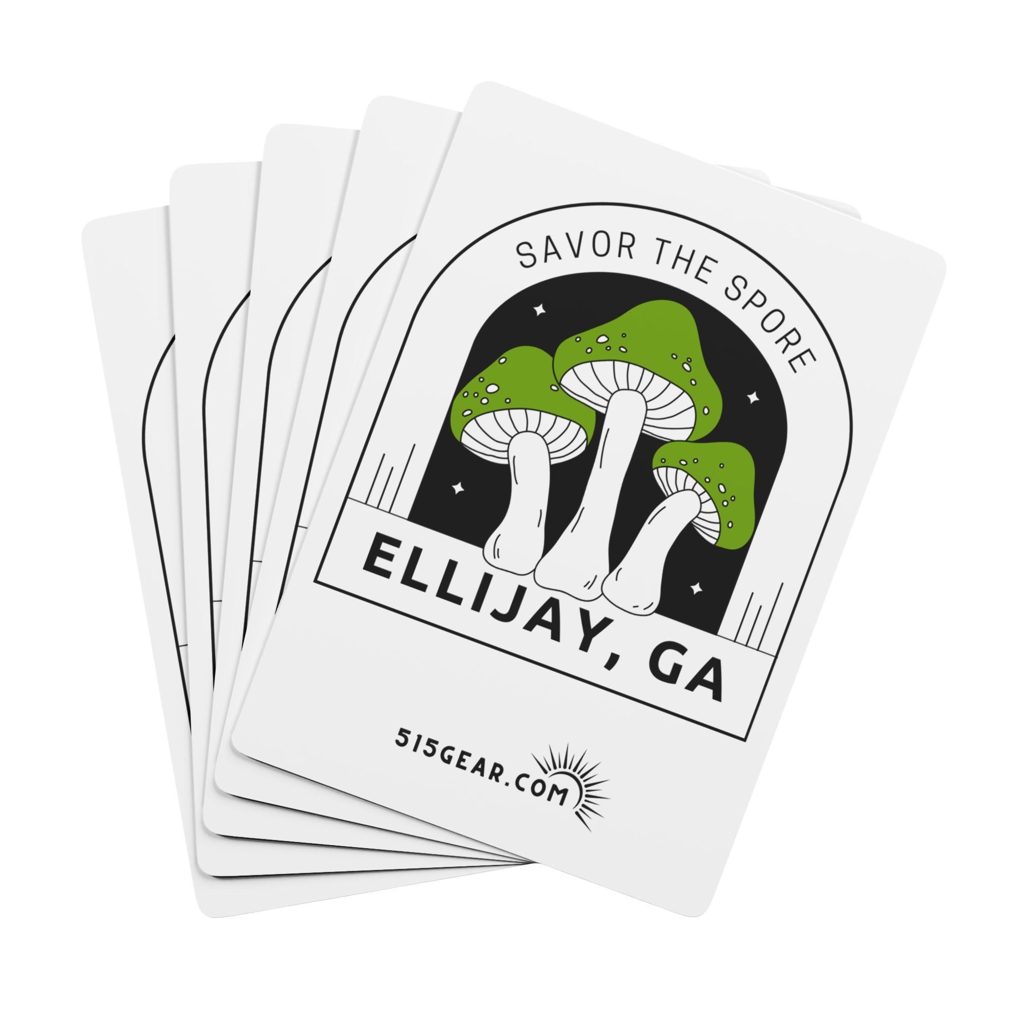 Playing Cards, by 515Gear.com | Ellijay, GA |Savor the Spore!
