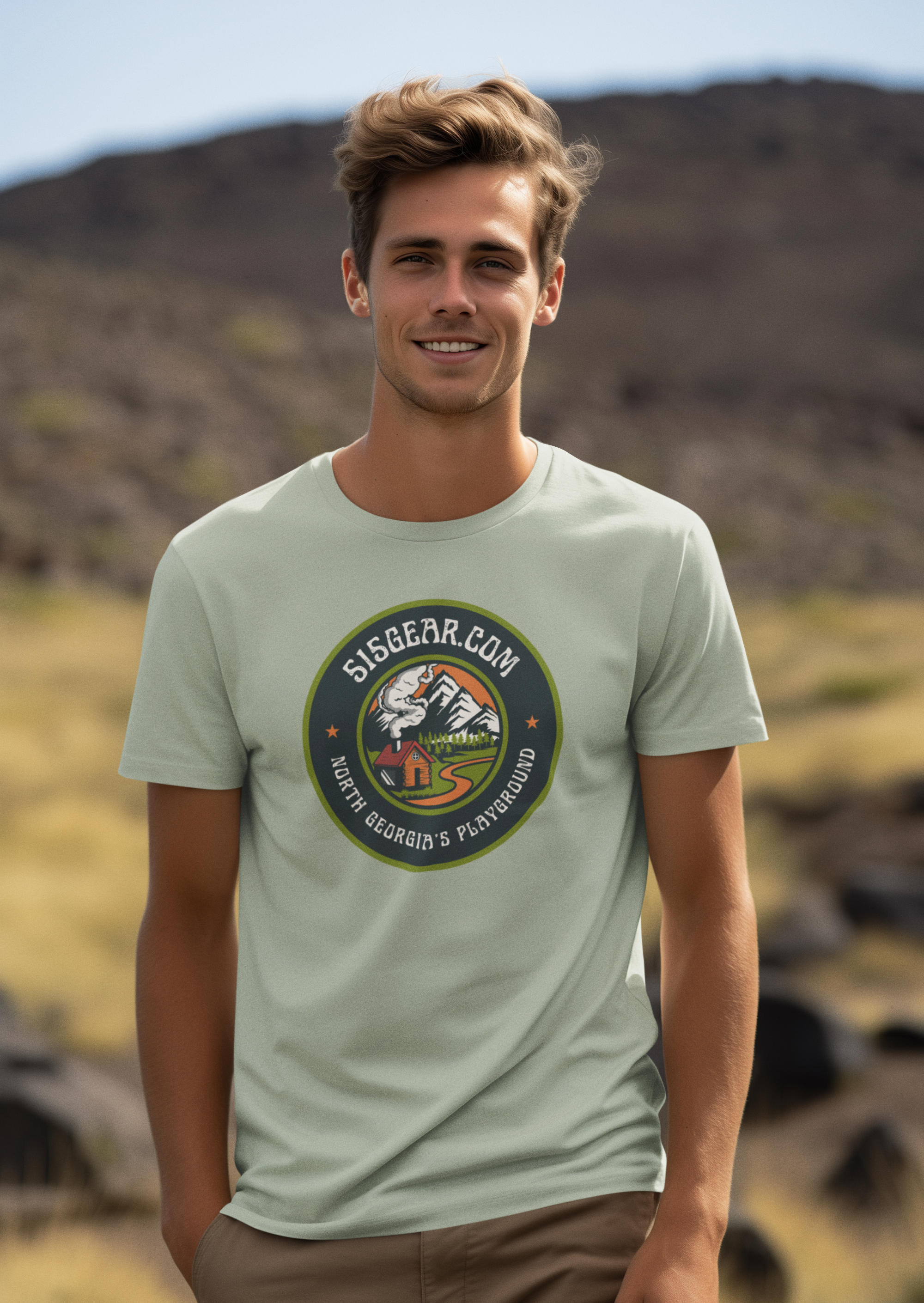 515GEAR.COM "Cabin in the Mountains" - T-shirt