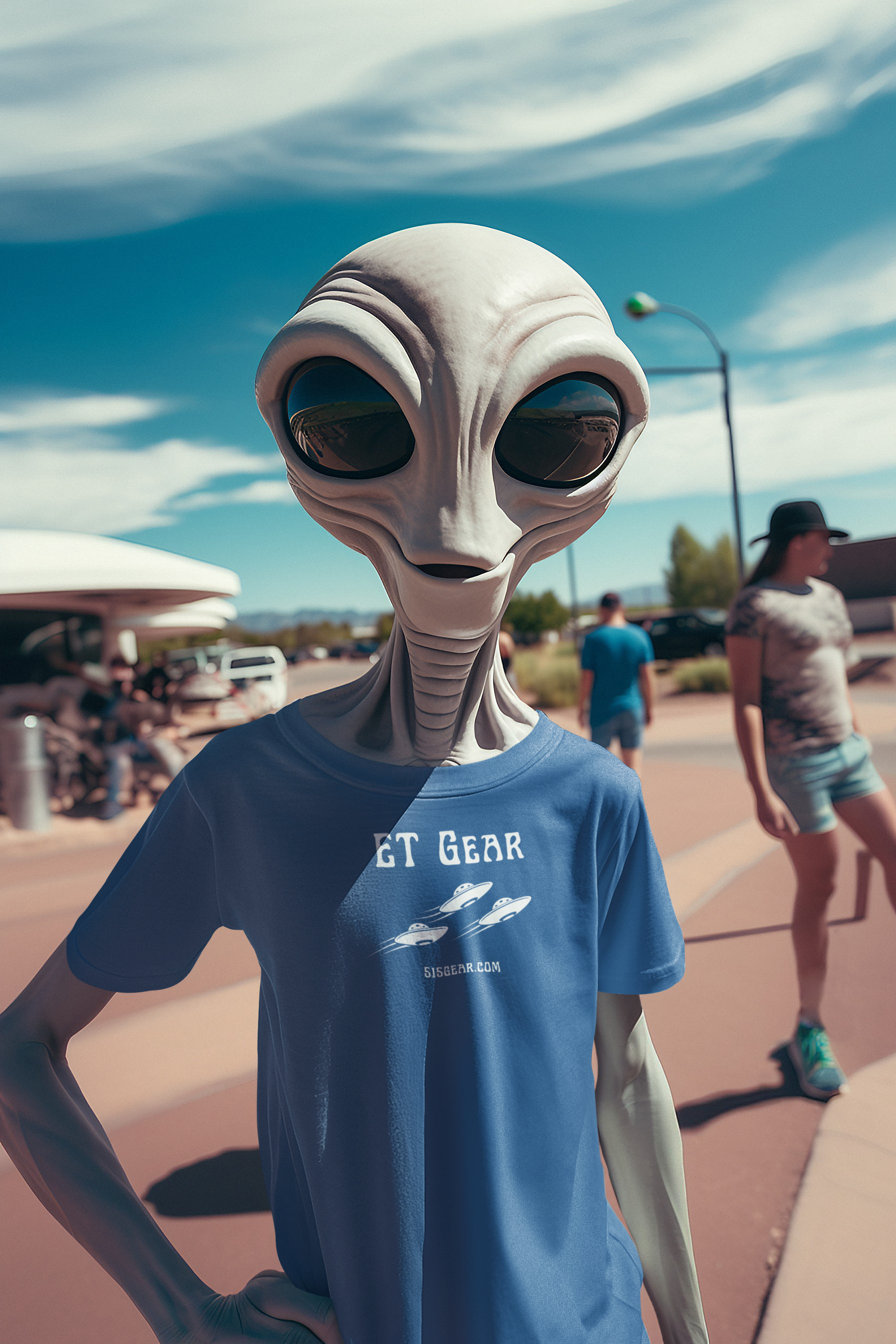 Unisex Adult Long-Sleeve T-shirt, Flying Saucer design | by 515Gear.com | Call Mulder and Scully!