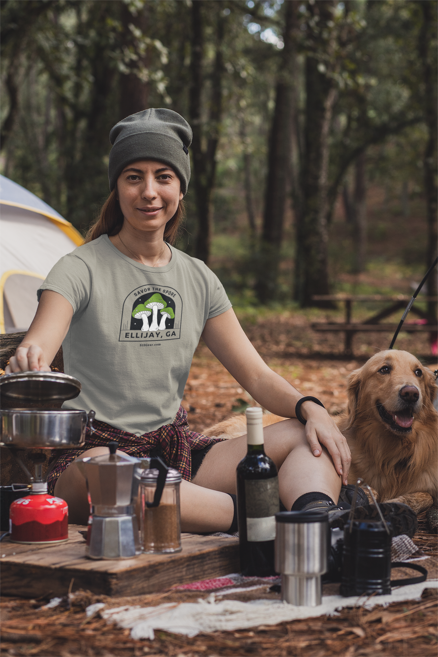 Unisex Adult T-shirt, by 515Gear.com | Ellijay, GA | Savor the Spore!