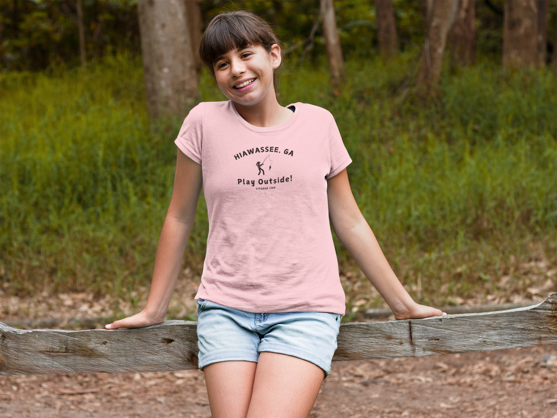 Kid’s T-Shirt, North GA Angler Adventure by 515Gear.com | Hiawassee, GA | Play Outside!