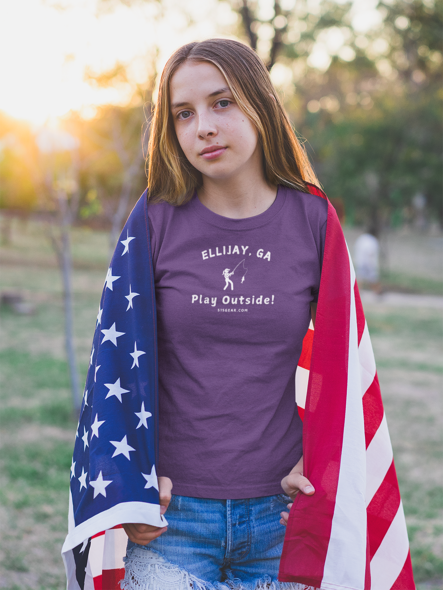 Kid’s T-Shirt, North GA Angler Adventure by 515Gear.com | Ellijay, GA | Play Outside!
