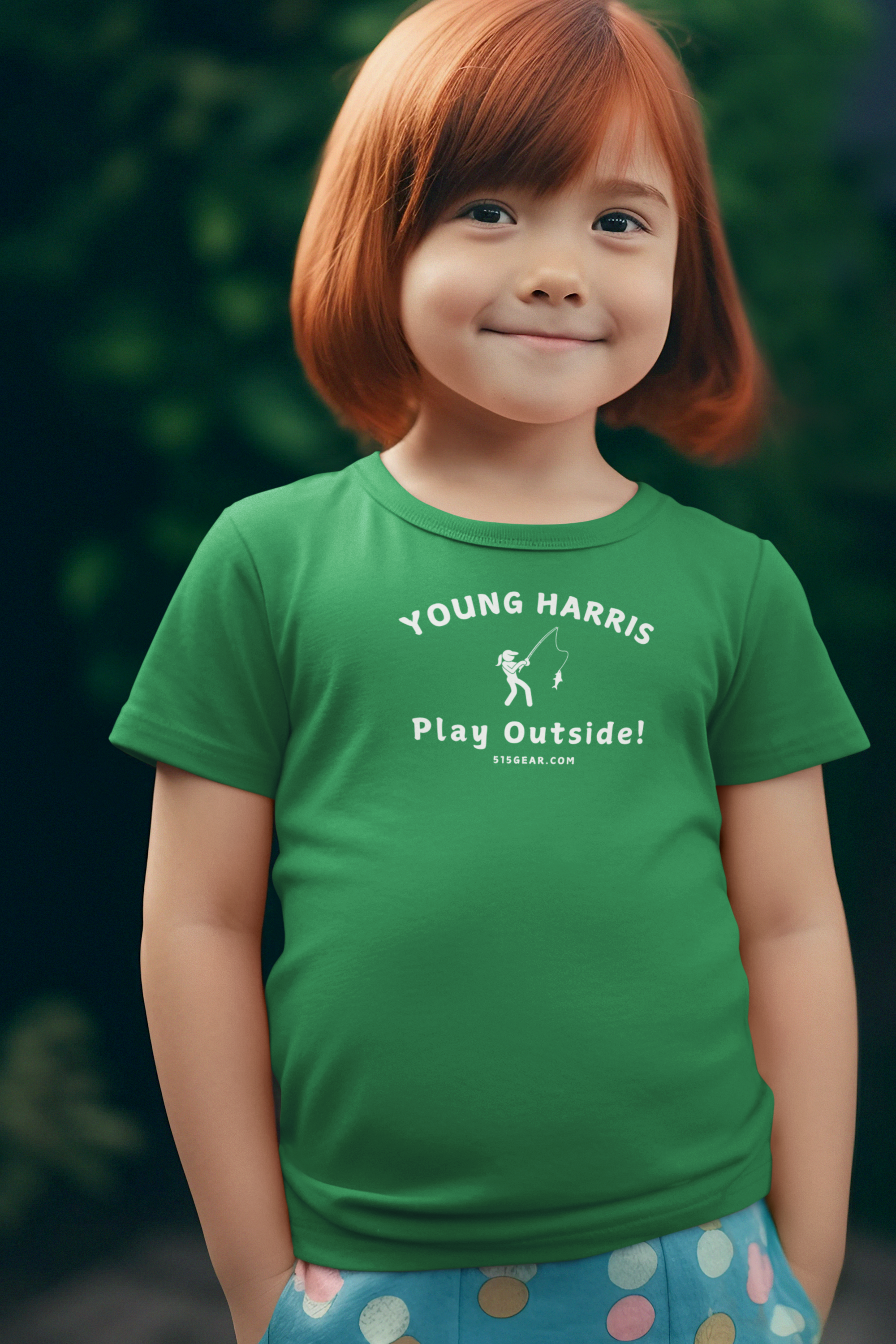 Kid’s T-Shirt, North GA Angler Adventure by 515Gear.com | Young Harris, GA | Play Outside!