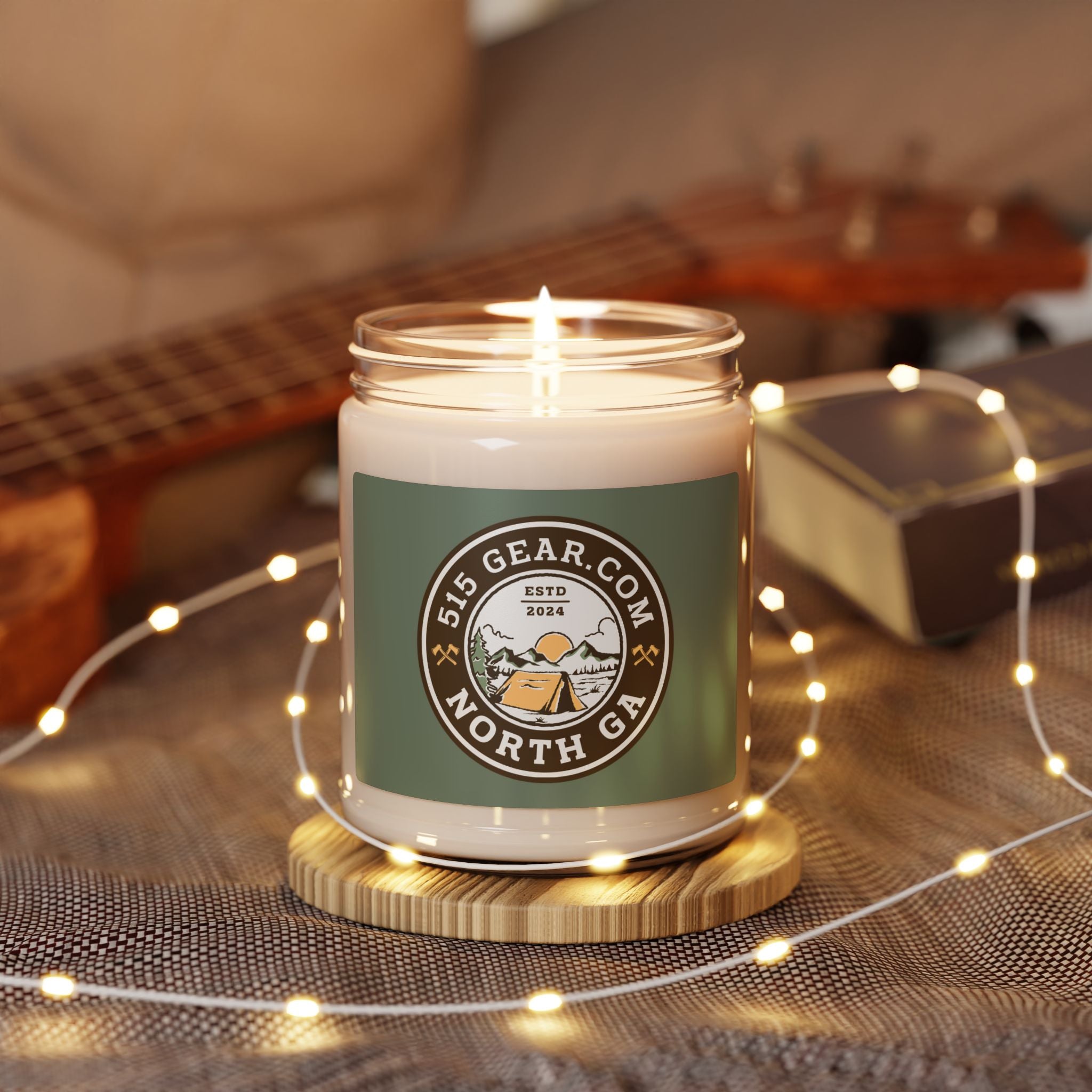 Soy Candle, North GA Camping design | 515Gear.com | aromatherapy for you!