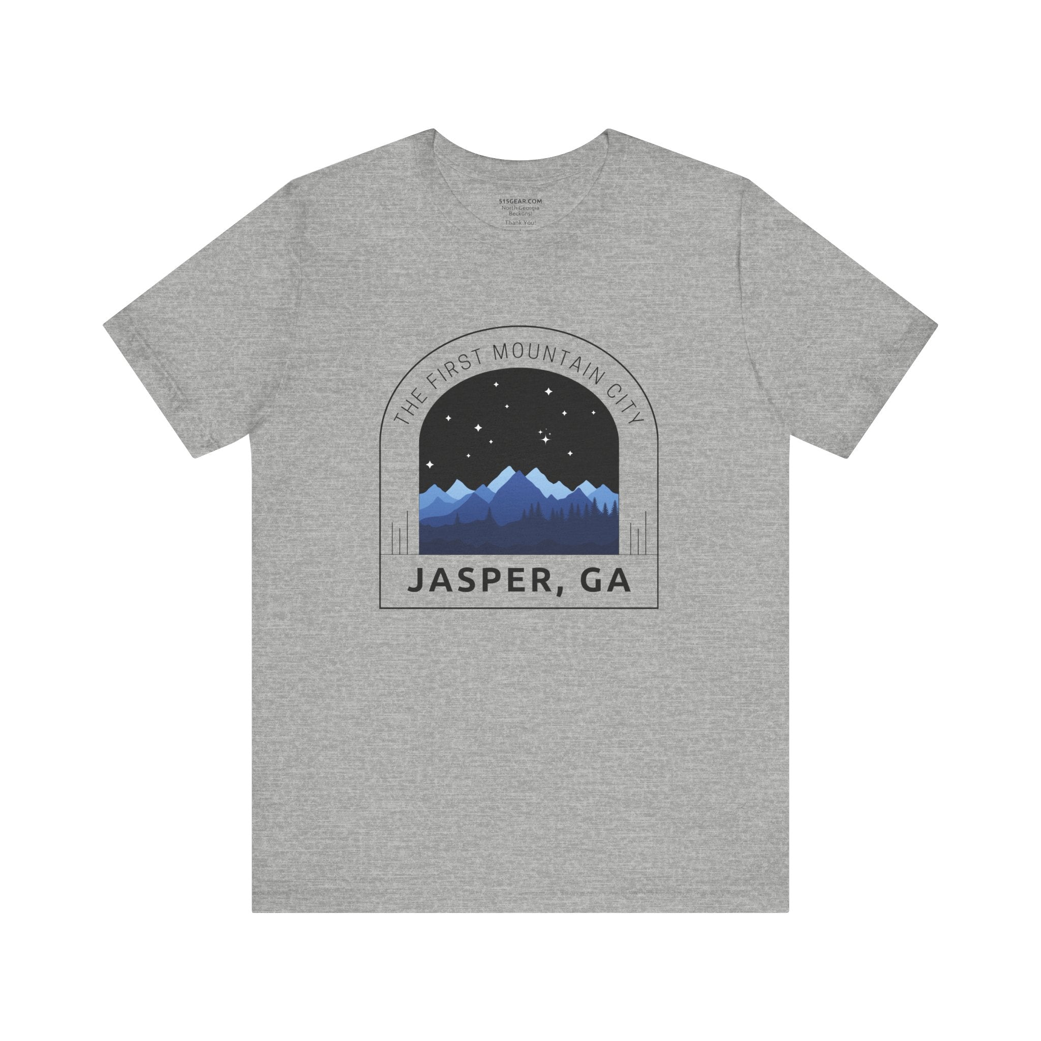 Unisex Adult T-shirt, by 515Gear.com | Jasper, GA | Georgia's first Mountain City!