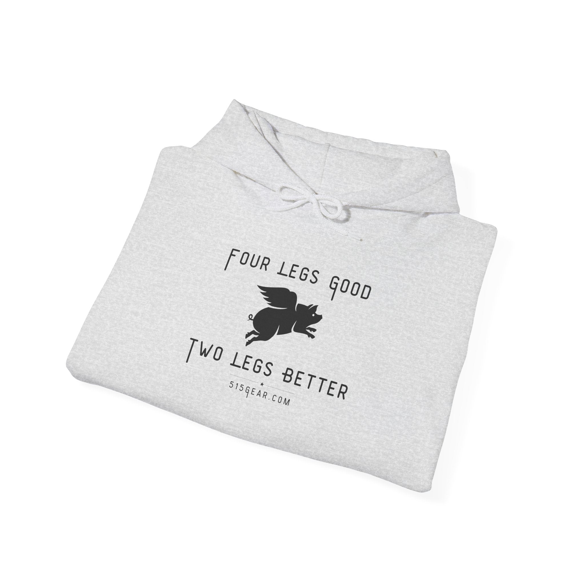unisex adult hoodie, satirical reference for “Orwellian” lovers | 515Gear.com | anyone love Animal Farm?