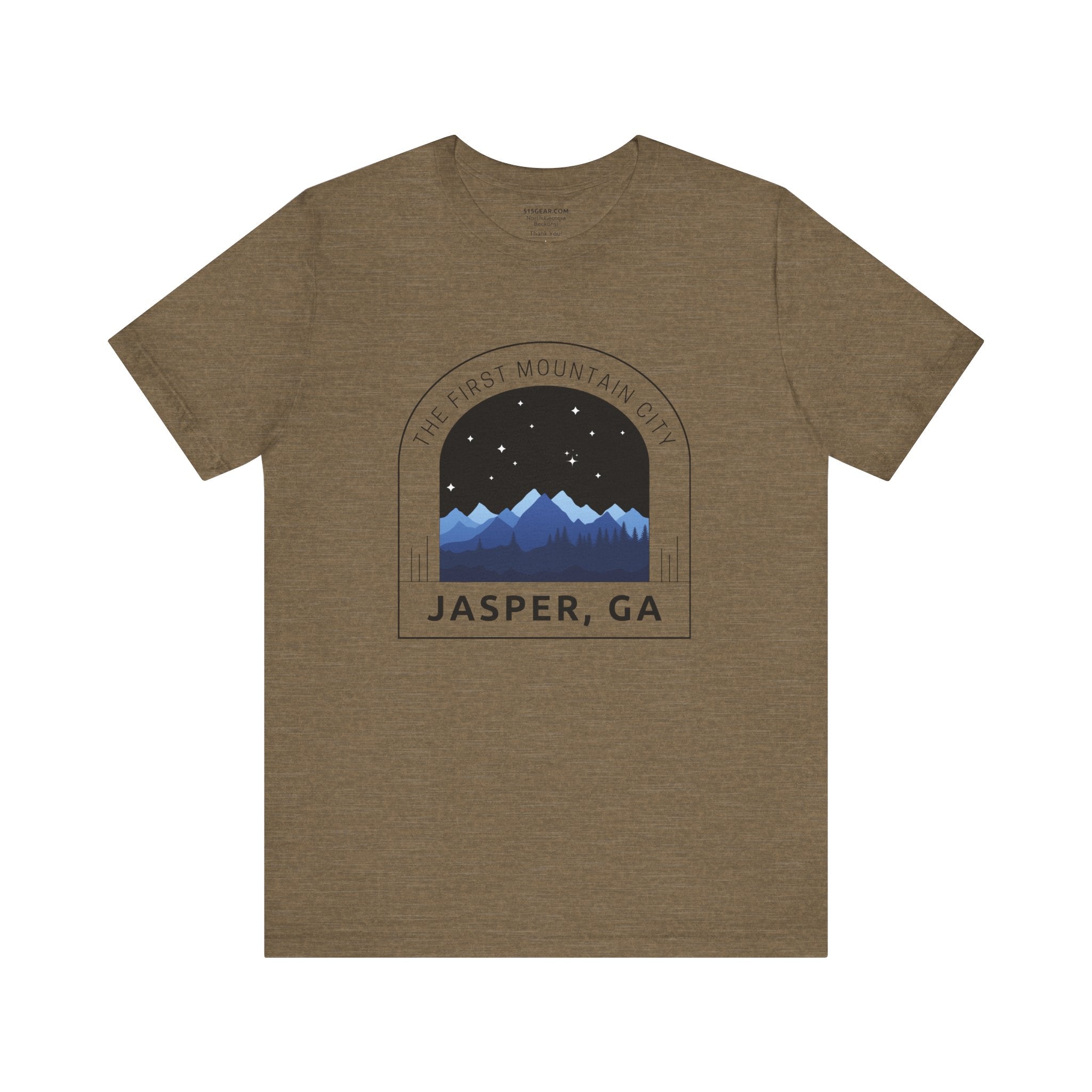 Unisex Adult T-shirt, by 515Gear.com | Jasper, GA | Georgia's first Mountain City!