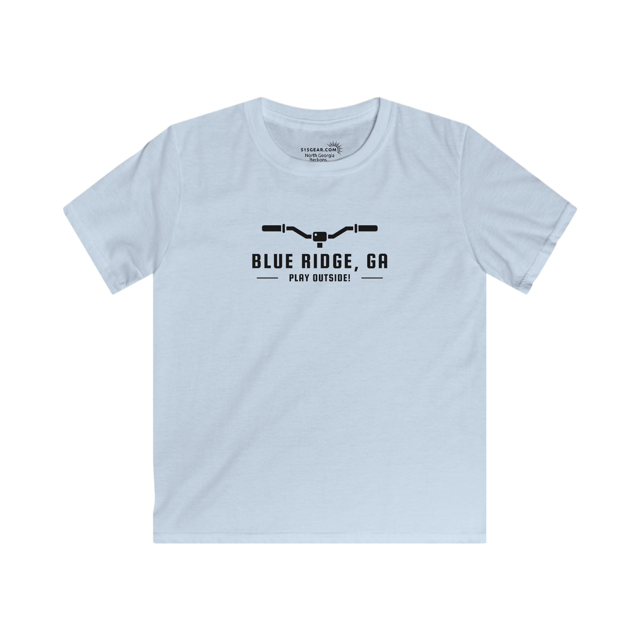Kid’s T-Shirt, North GA biking, by 515Gear.com | Blue Ridge, GA | Play Outside!
