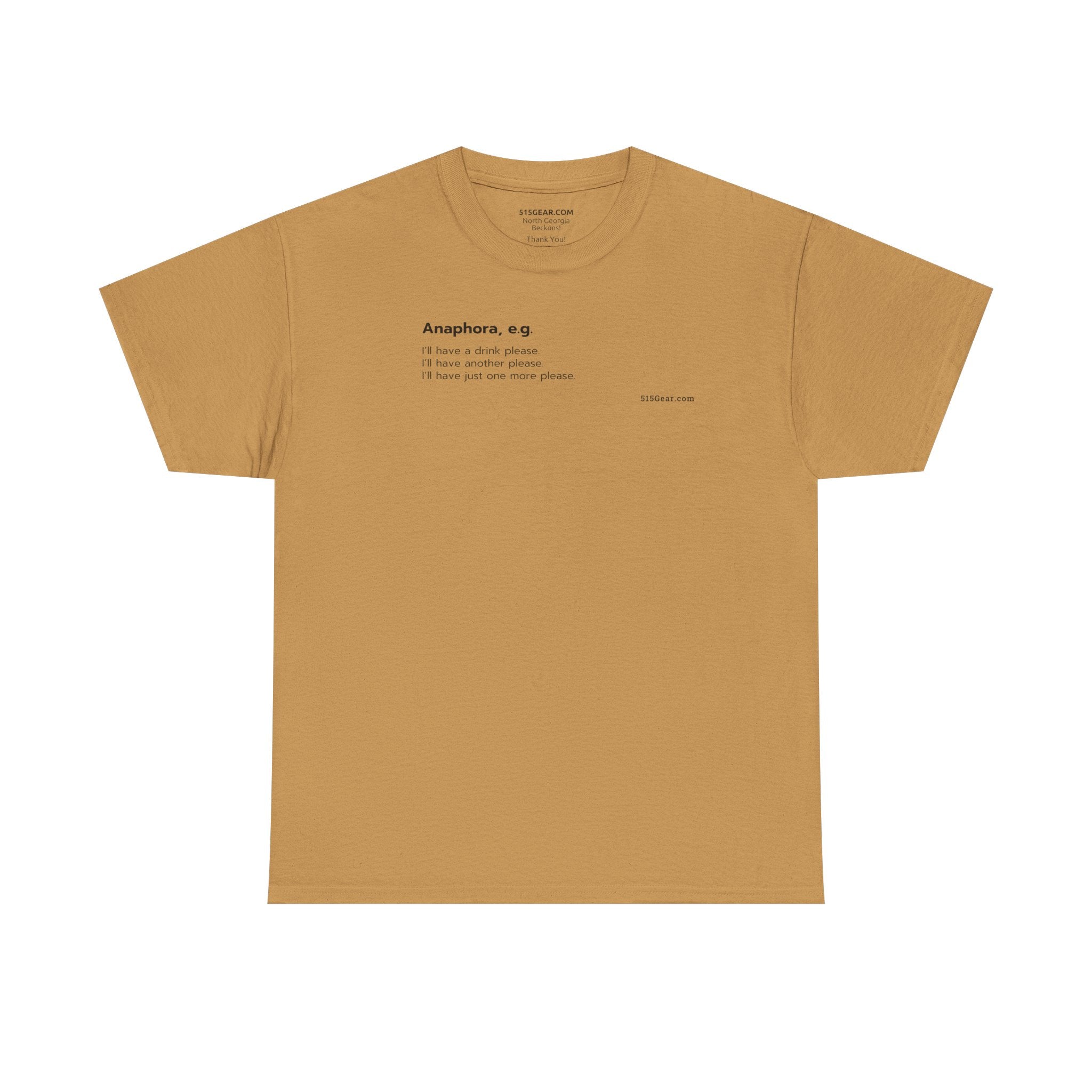 unisex adult t-shirt, word play | 515Gear.com | avoid repetition with this cool shirt