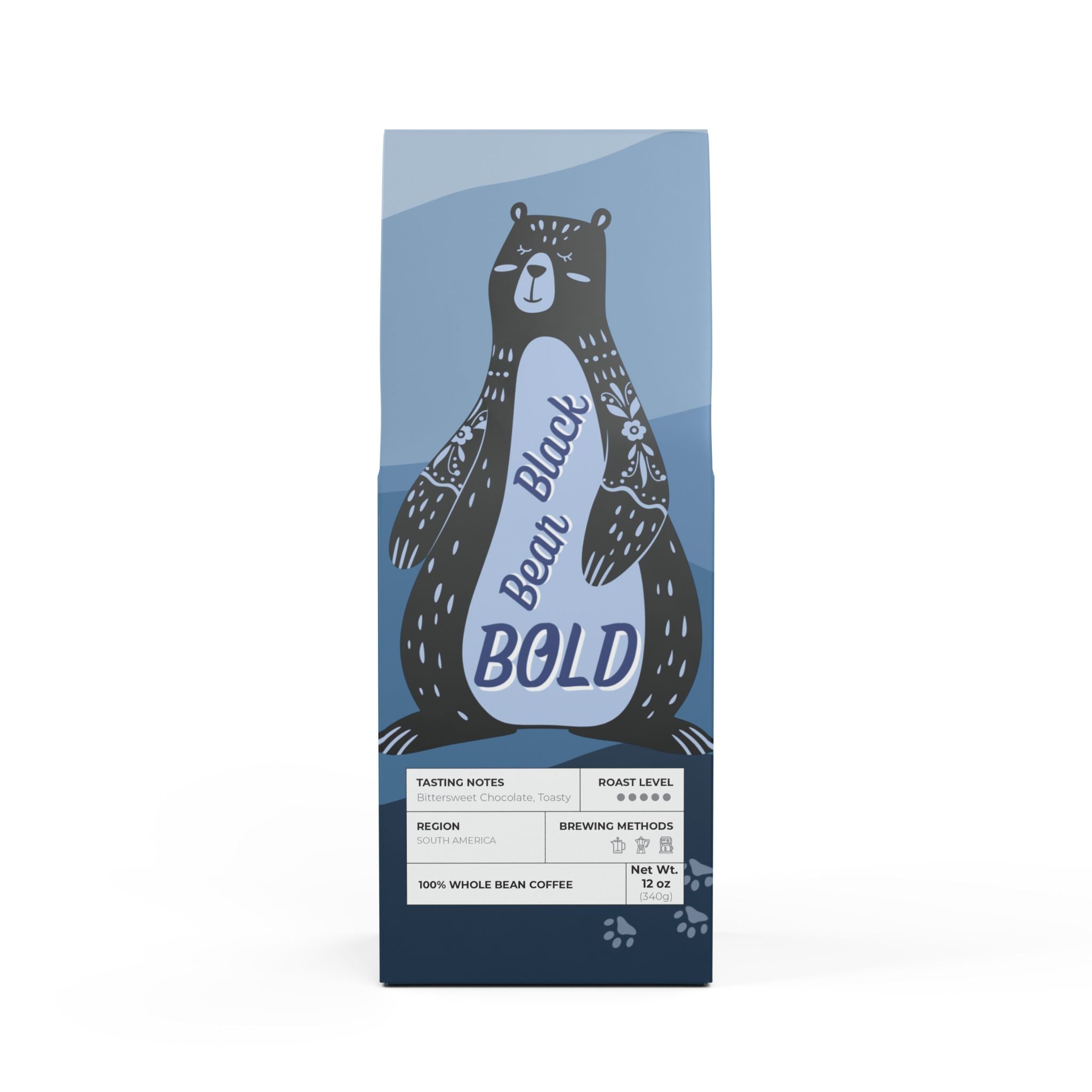 Black Bear Bold - 12 oz – Dark French Roast