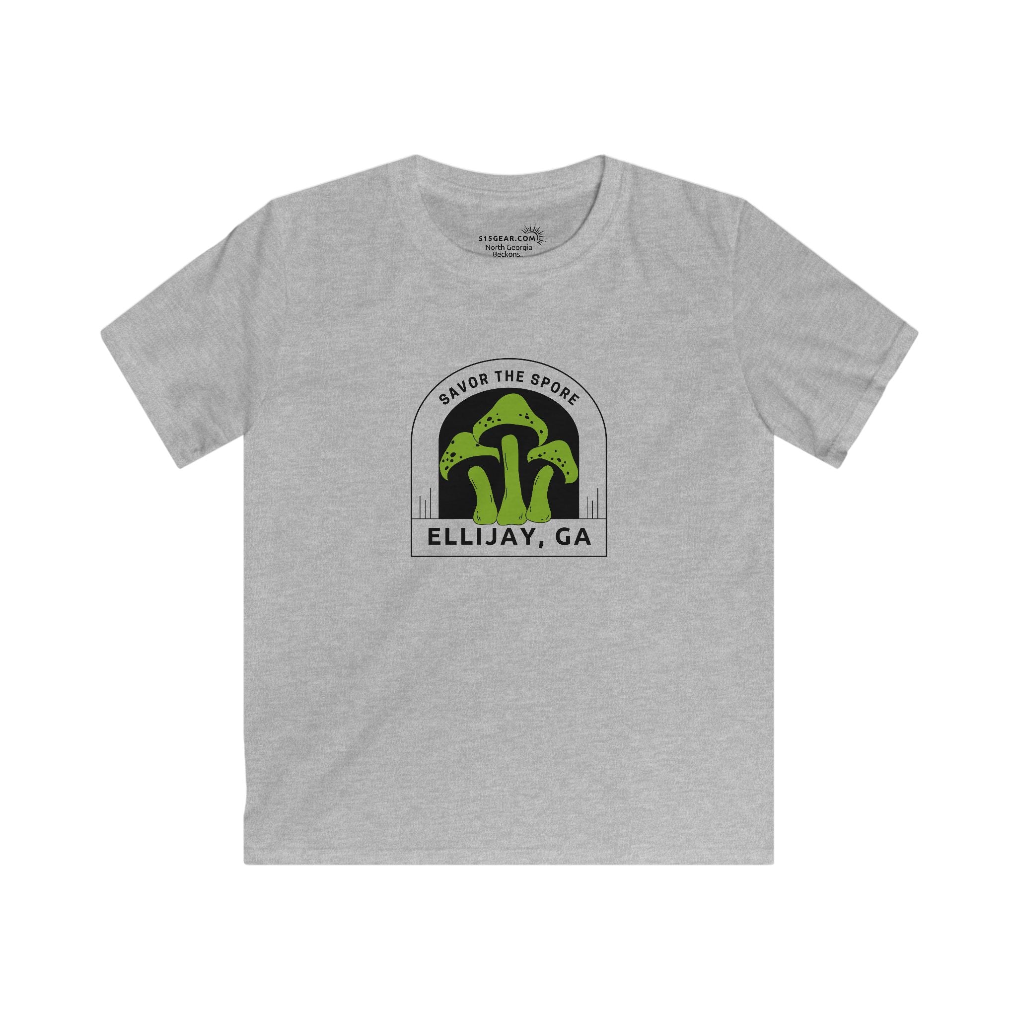 Kid’s T-Shirt, Savor the Spore by 515Gear.com | Ellijay, GA | Have good morels!