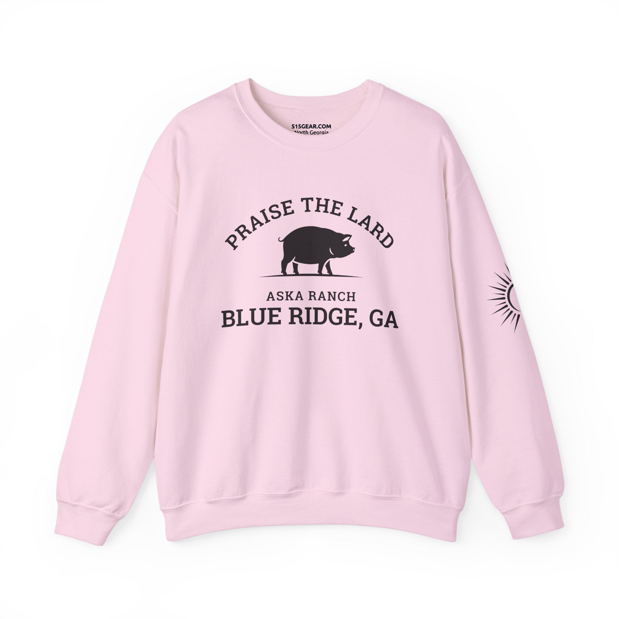 Sweatshirt, Praise the Lard Design, 515Gear.com | Blue Ridge, GA | Aska Ranch