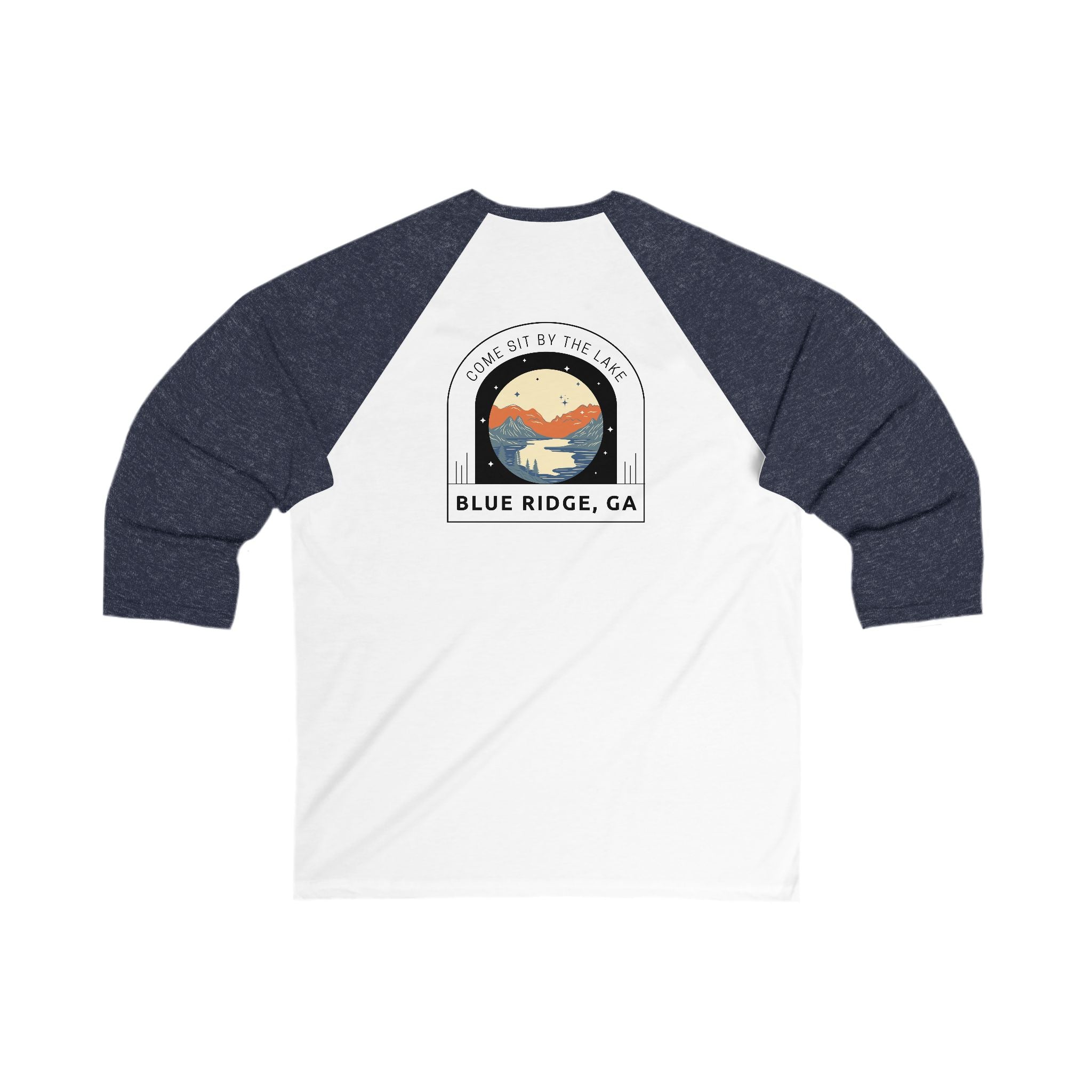 3/4 sleeve T-shirts, 30513 logo by 515Gear.com | Blue Ridge, GA | There's no crying in baseball!
