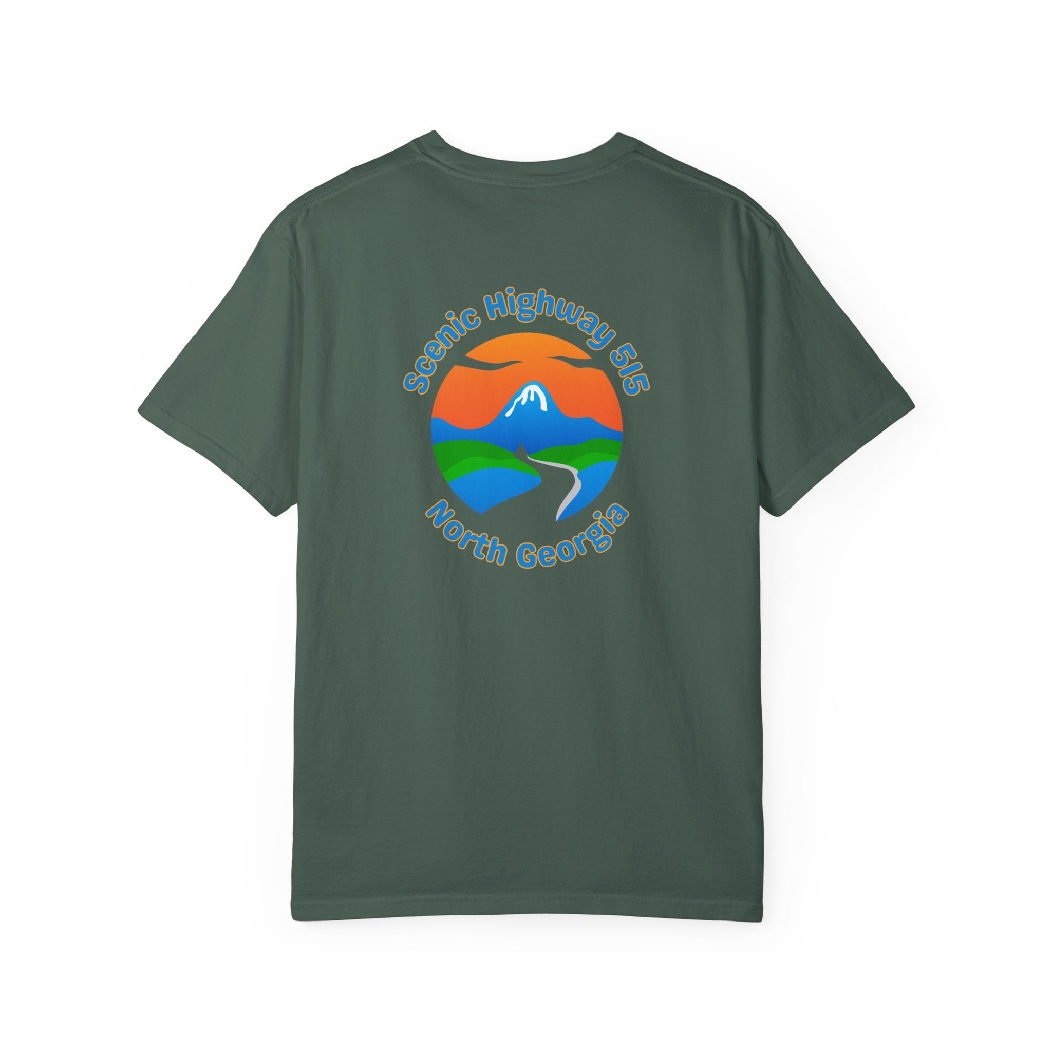 Unisex Adult T-shirt, Scenic Highway 515 design | by 515Gear.com | It's not the destination but the journey!