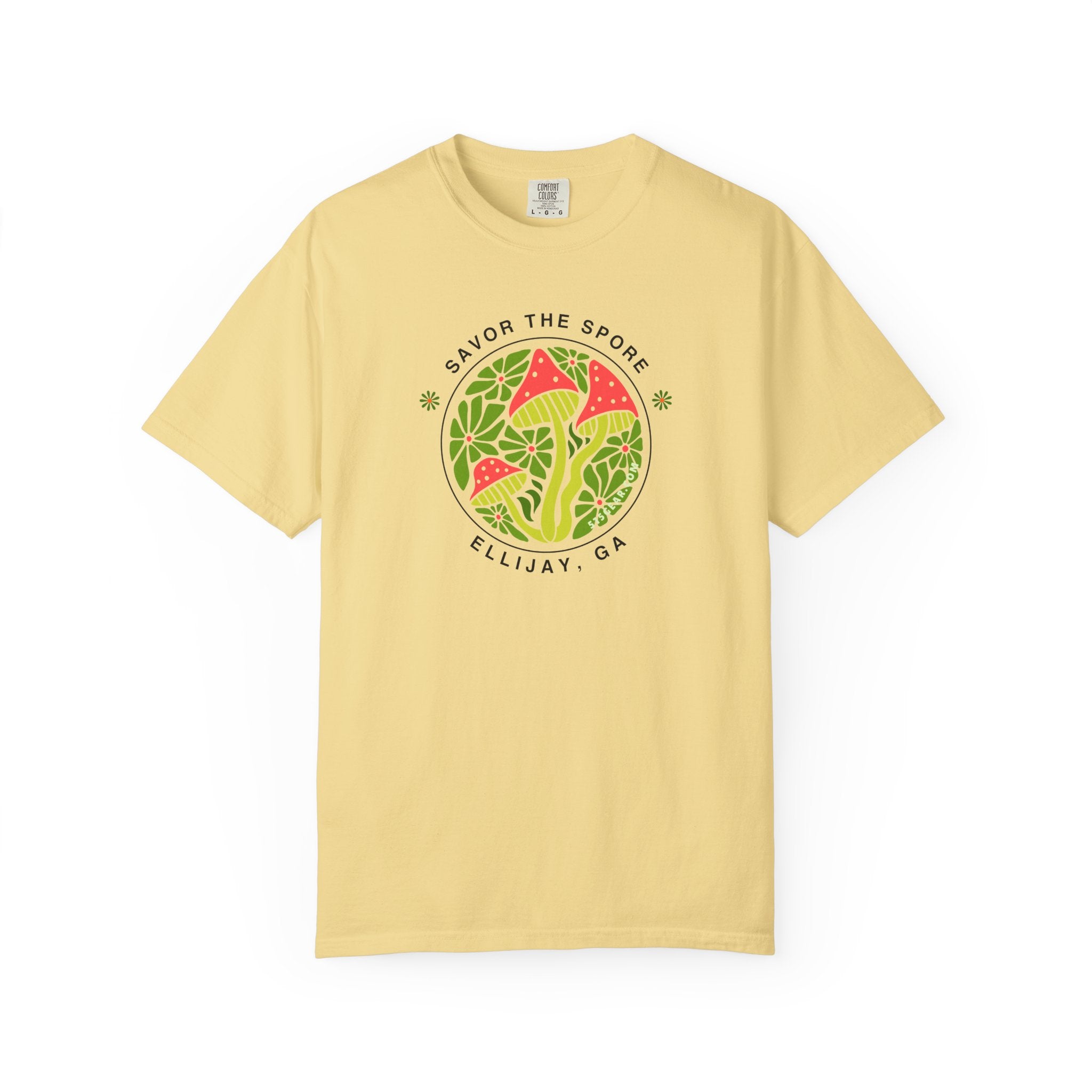 Ellijay Savor the Spore - Comfort Colors Unisex Garment-Dyed T-shirt