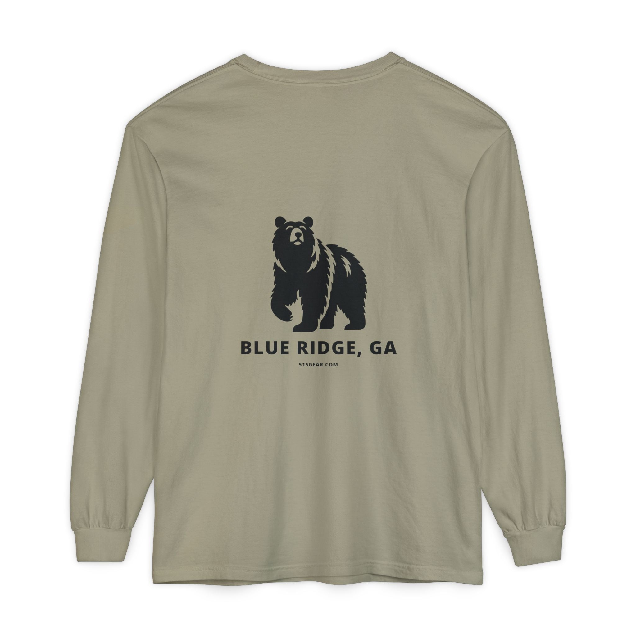 Unisex Adult Long Sleeve T-shirt, Bear Design by 515Gear.com | Blue Ridge, GA | Please don't feed the bears!