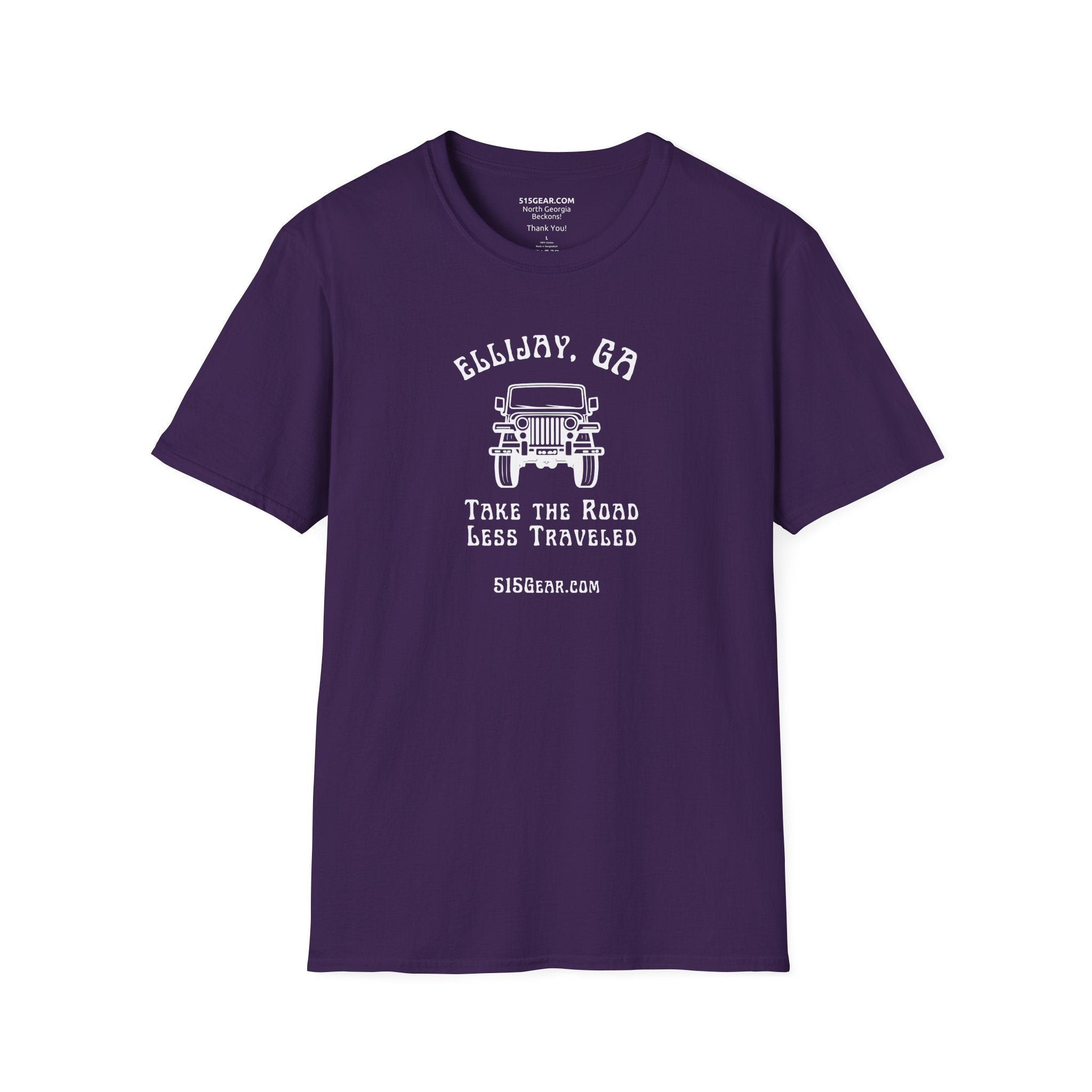 Ellijay, Take The Road Less Traveled - Off Roading Tee