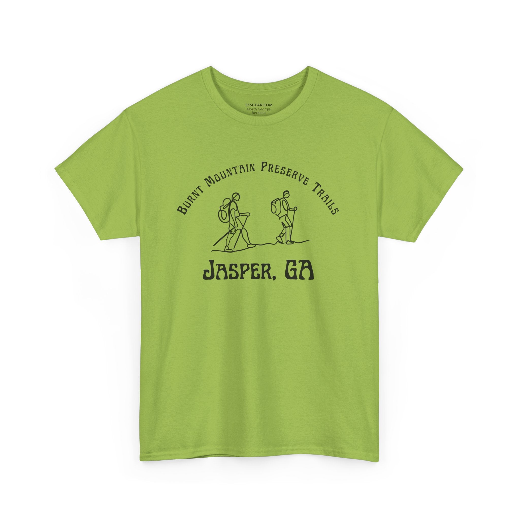 unisex adult T-shirt, Brunt Mountain Preserve, by 515Gear.com | Jasper, GA | Take to the Trails!