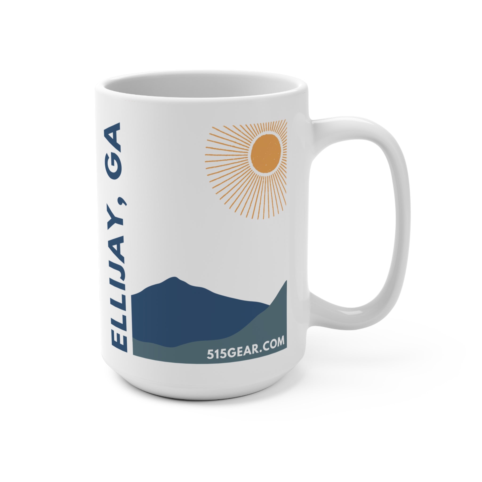 Mountain Sunrise, Ellijay Coffee Mug – 15oz