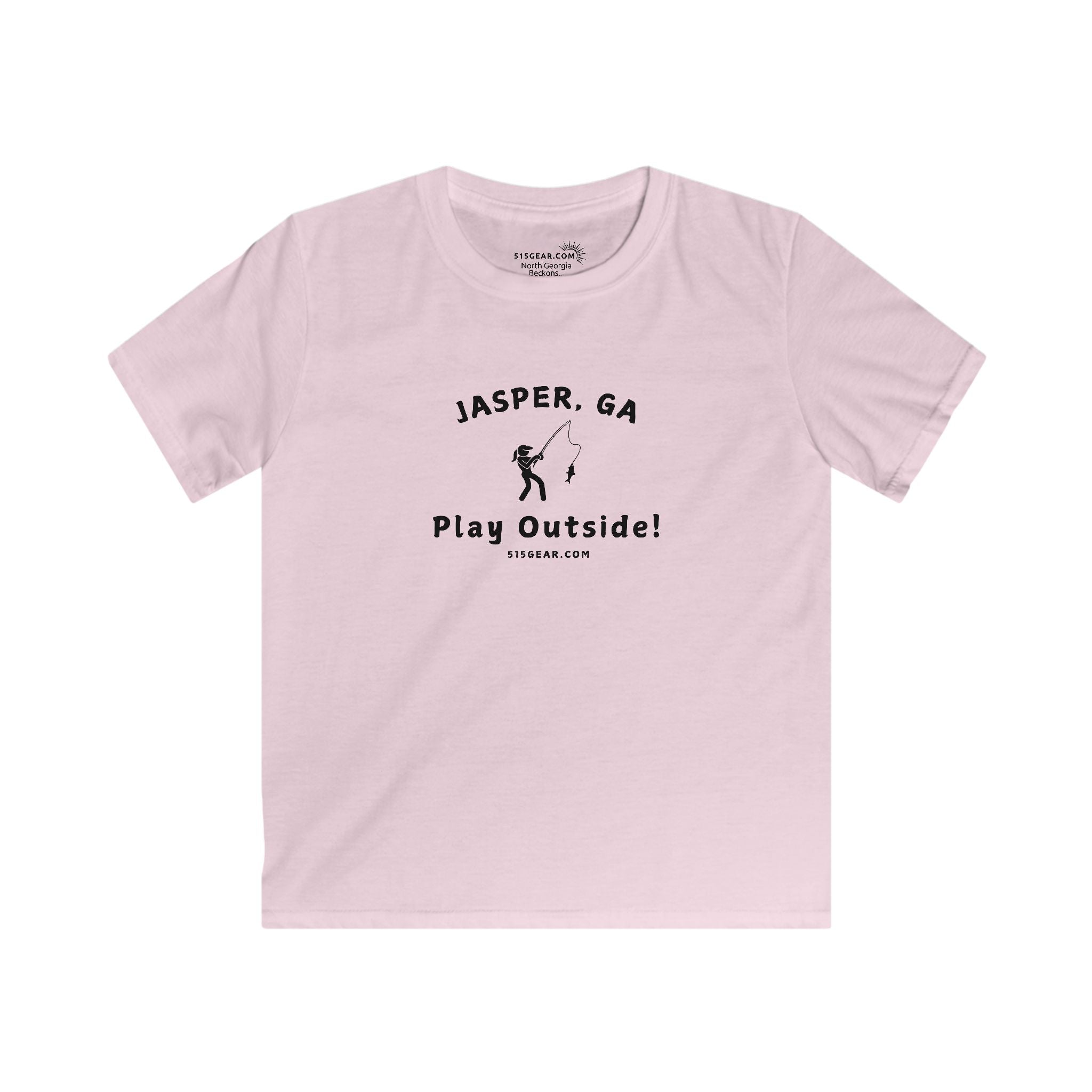 Kid’s T-Shirt, North GA Angler Adventure by 515Gear.com | Jasper, GA | Play Outside!