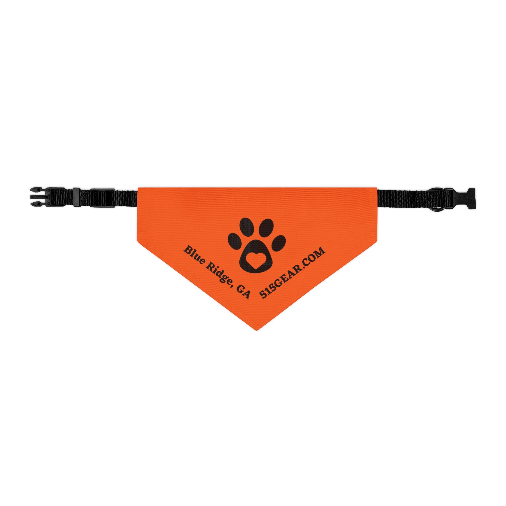 Blue Ridge - Orange 515Gear Pet Bandana Collar