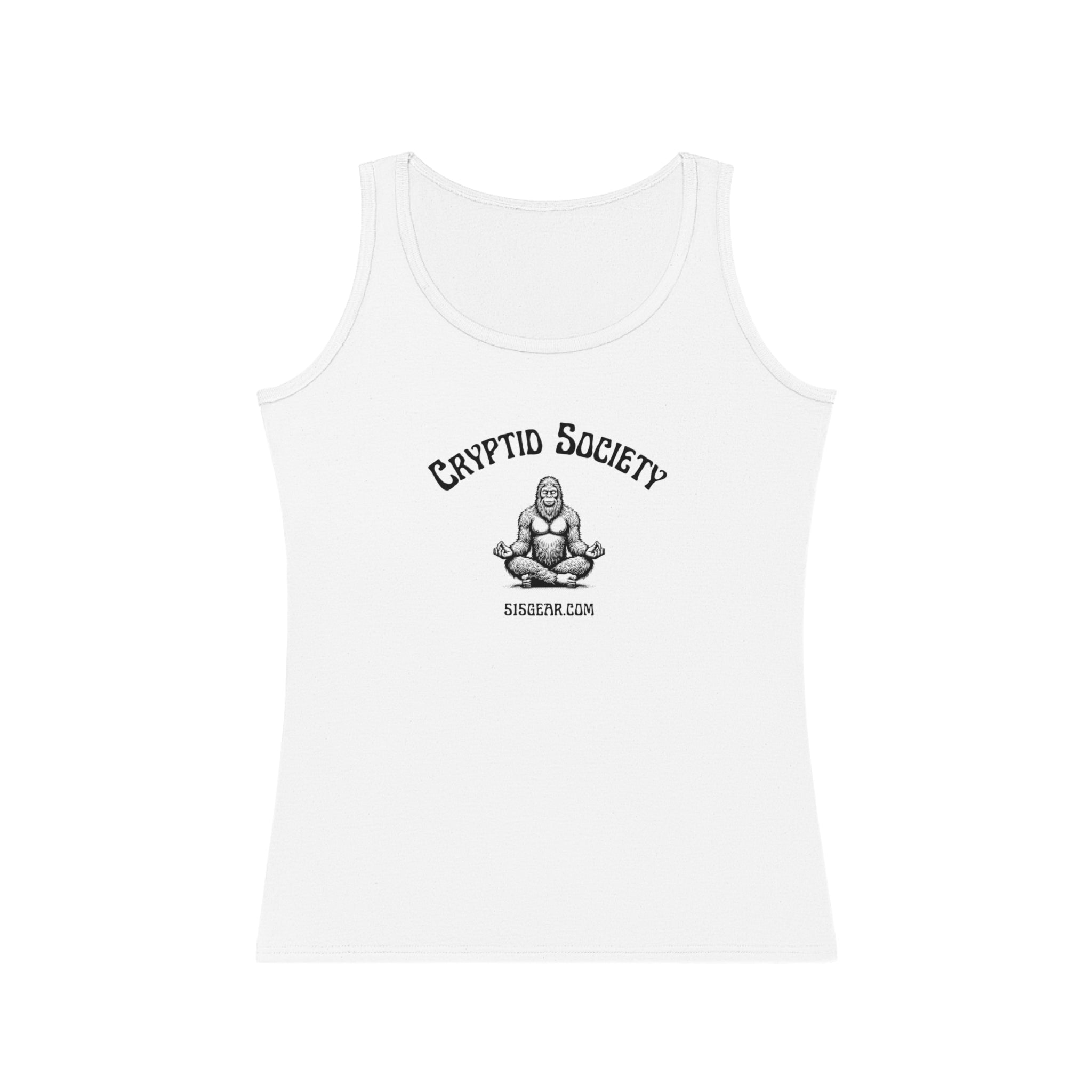 Women’s tank-top, “Cryptid Society” | 515 Gear | cotton tank perfect for hikes, casual wear or workouts