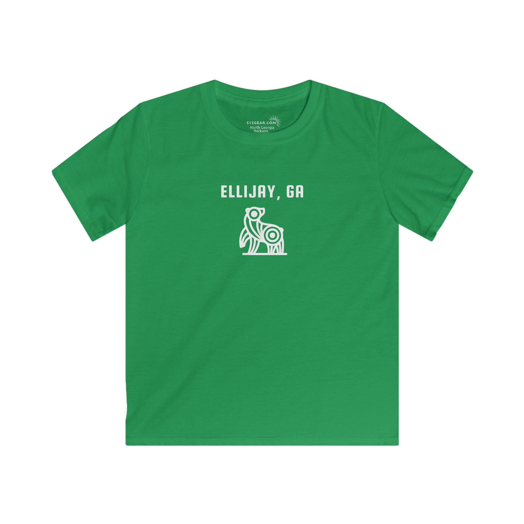 Ellijay, Georgia - Kids' Origami Bear T-Shirt