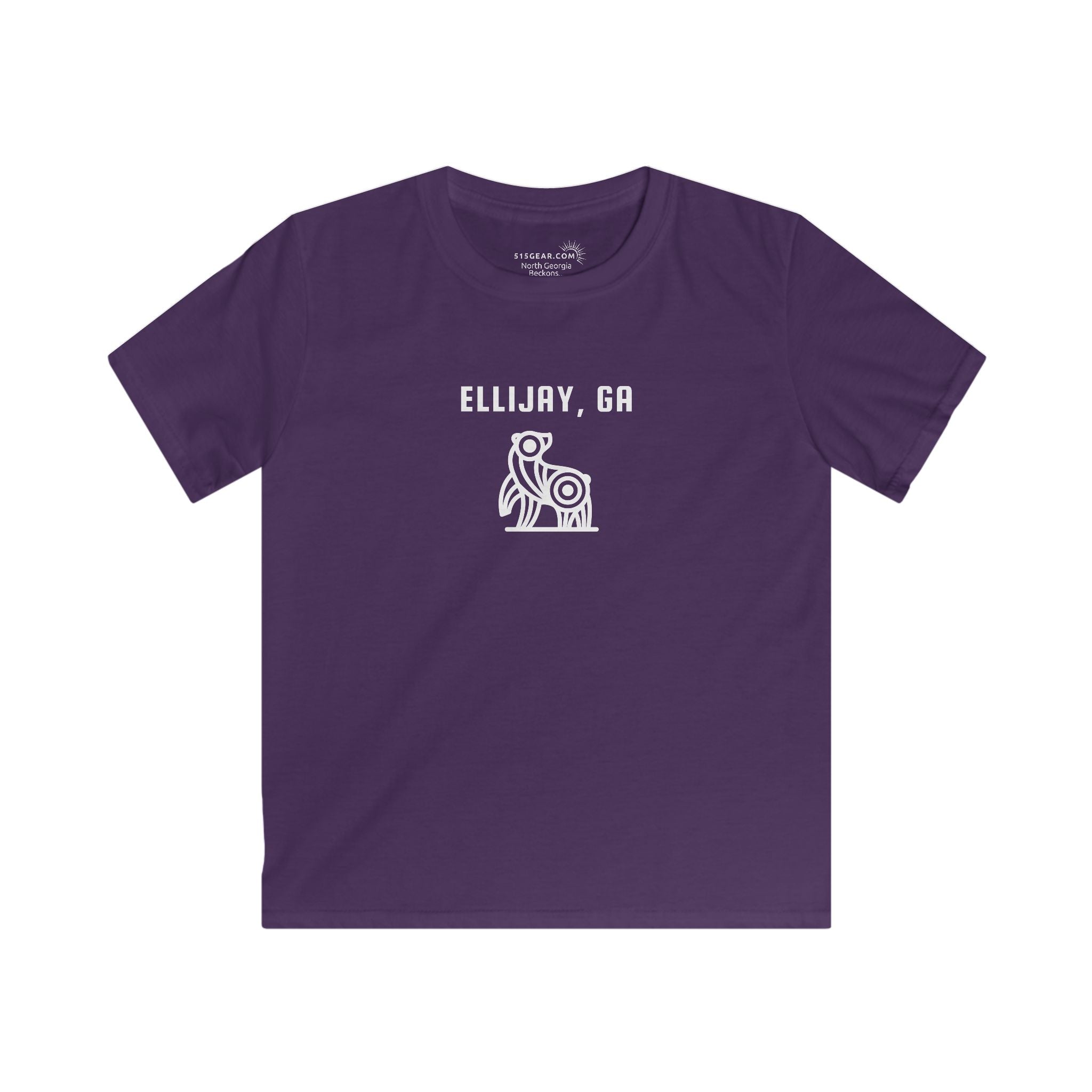 Ellijay, Georgia - Kids' Origami Bear T-Shirt