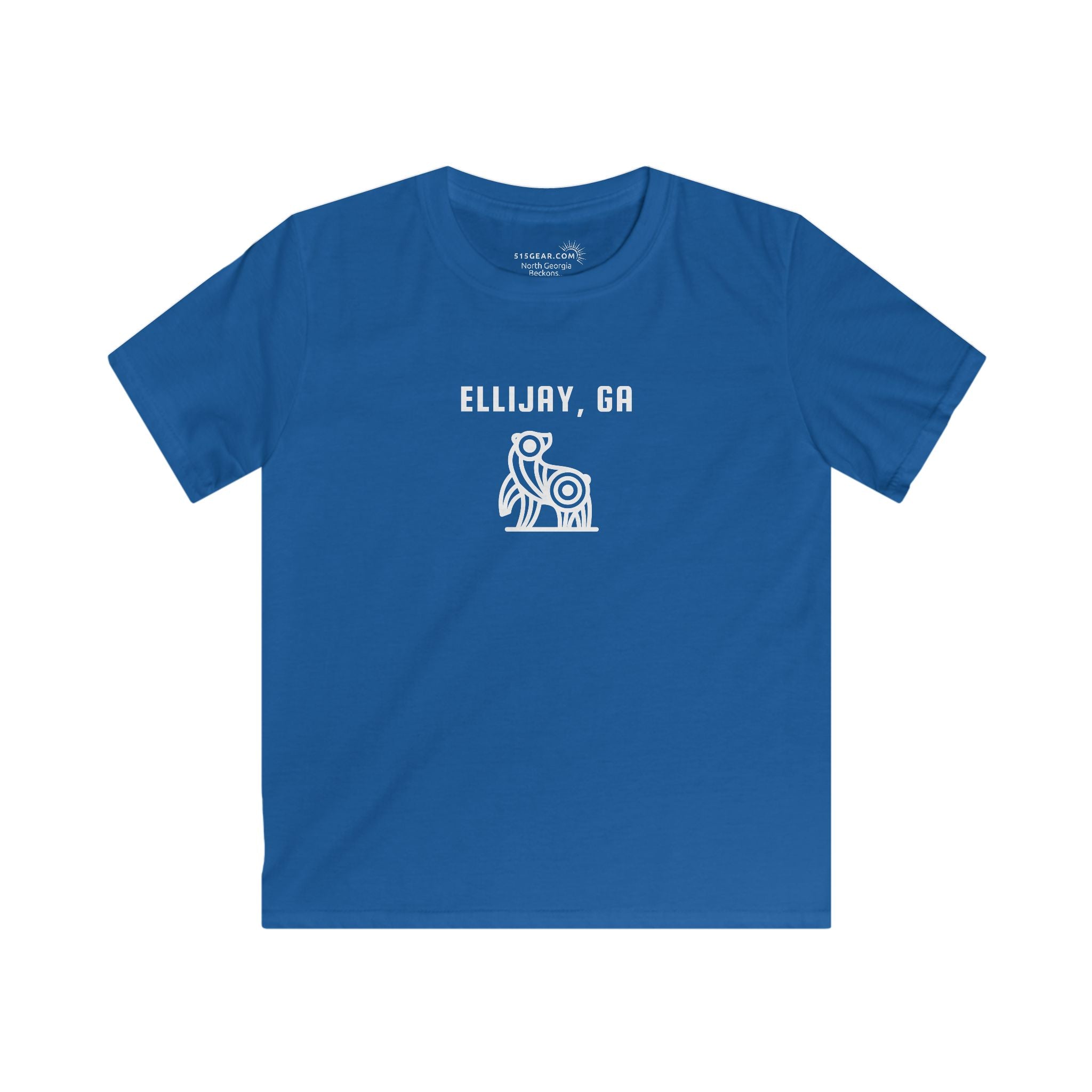 Ellijay, Georgia - Kids' Origami Bear T-Shirt