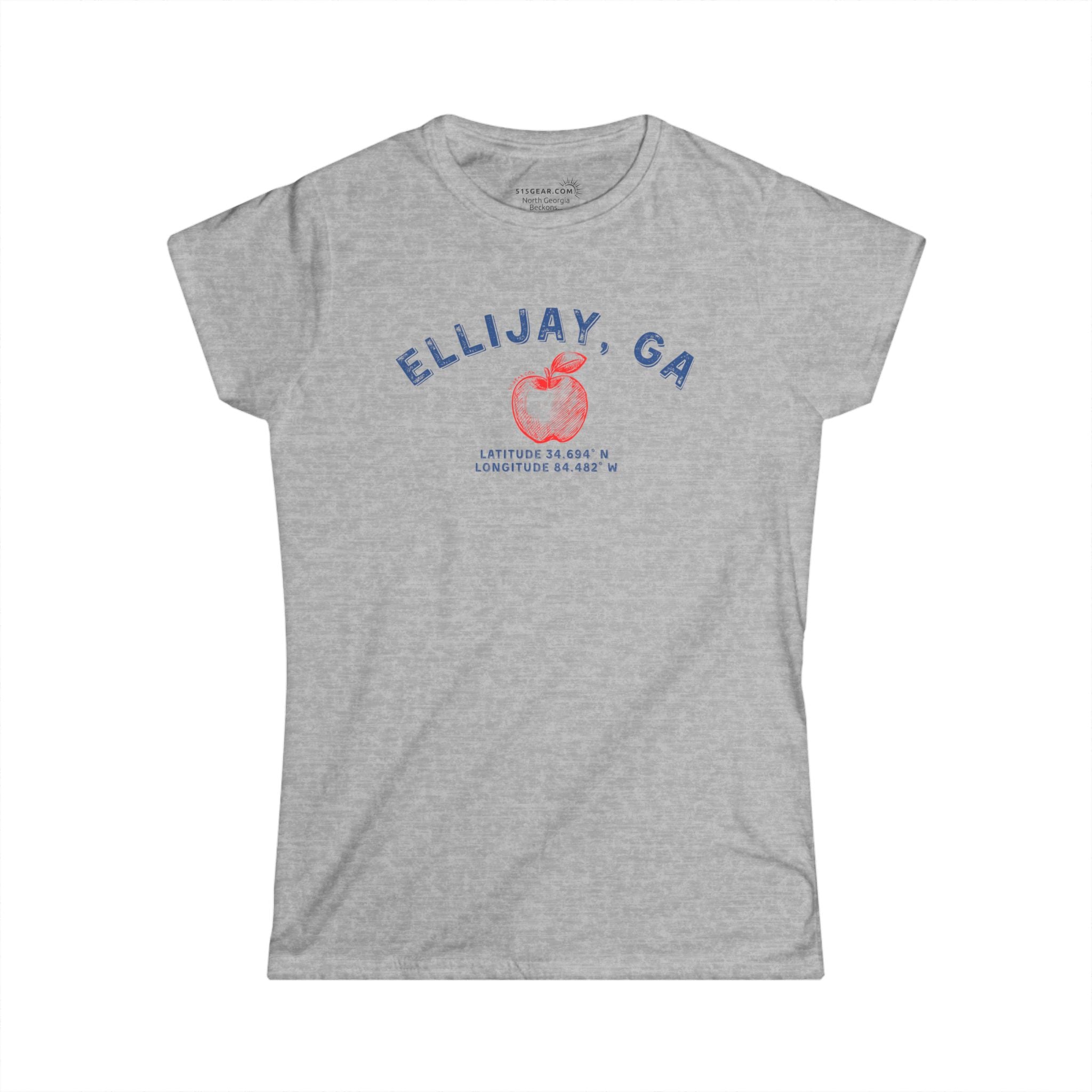 Women’s Softstyle "Ellijay Apple" Tee
