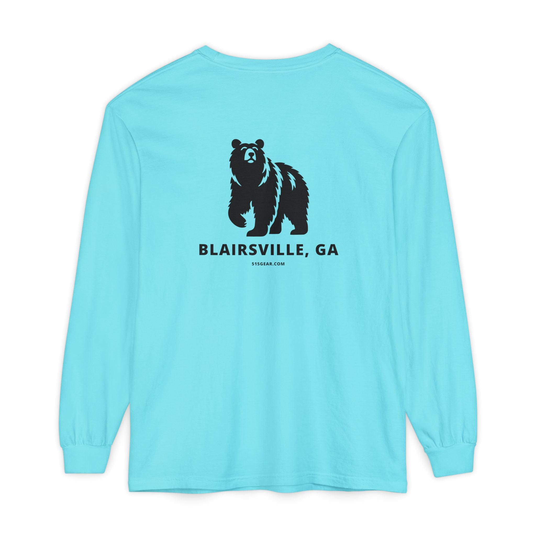 Unisex Adult Long Sleeve T-shirt, Bear Design by 515Gear.com | Blairsville, GA | Please don't feed the bears!