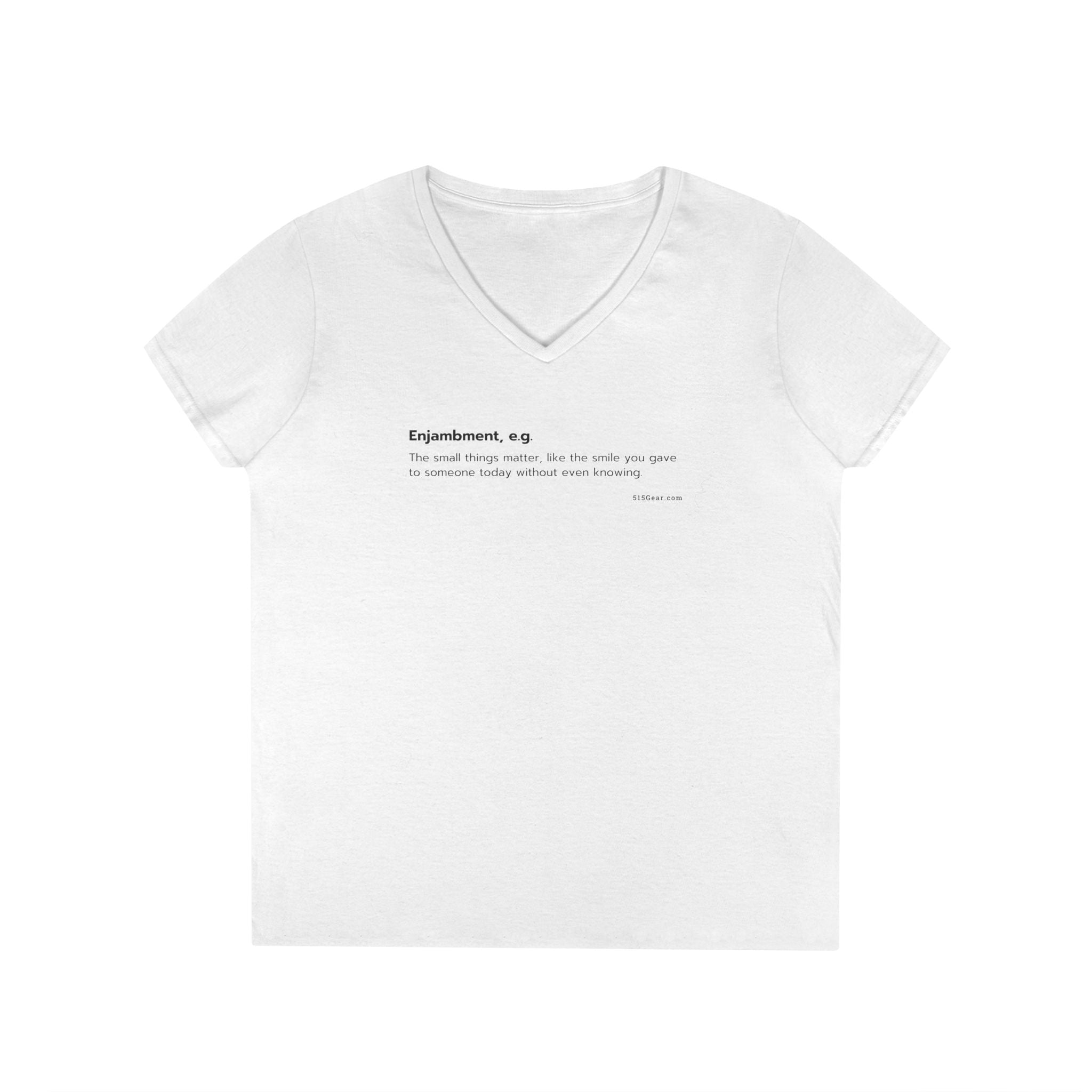 women's t-shirt, word play | 515Gear.com | the small things matter