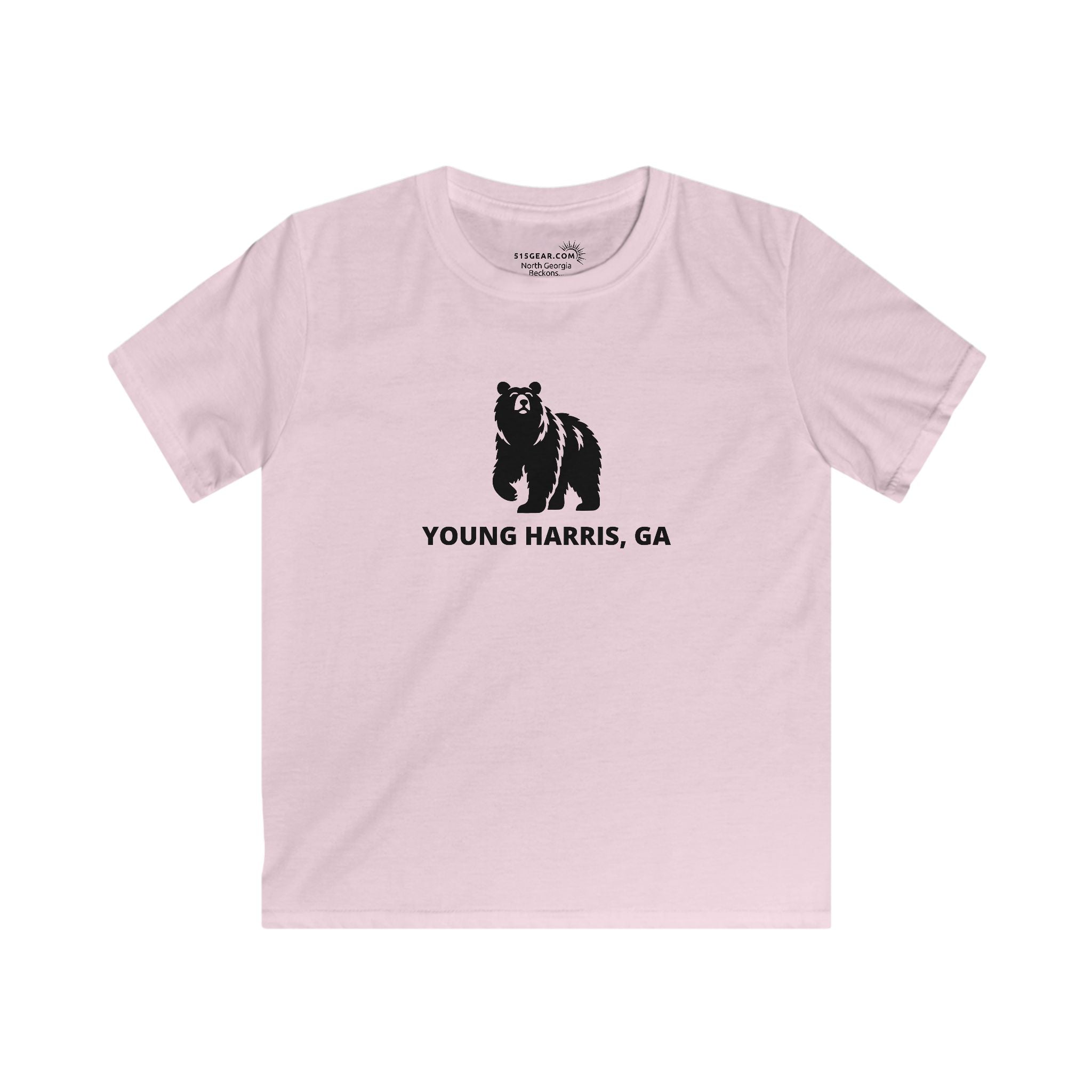 Kid’s T-Shirt, Bear Design, by 515Gear.com | Young Harris, GA | Play Outside!