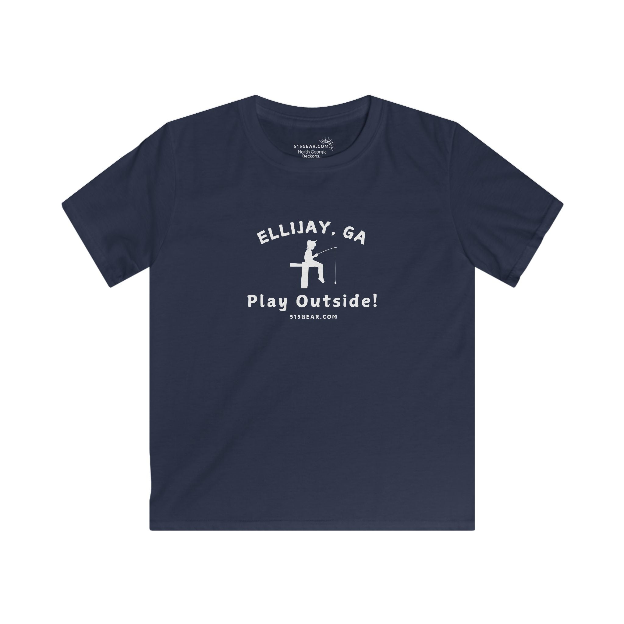 Kid’s T-Shirt, North GA Fishing Adventure by 515Gear.com | Ellijay, GA | Play Outside!