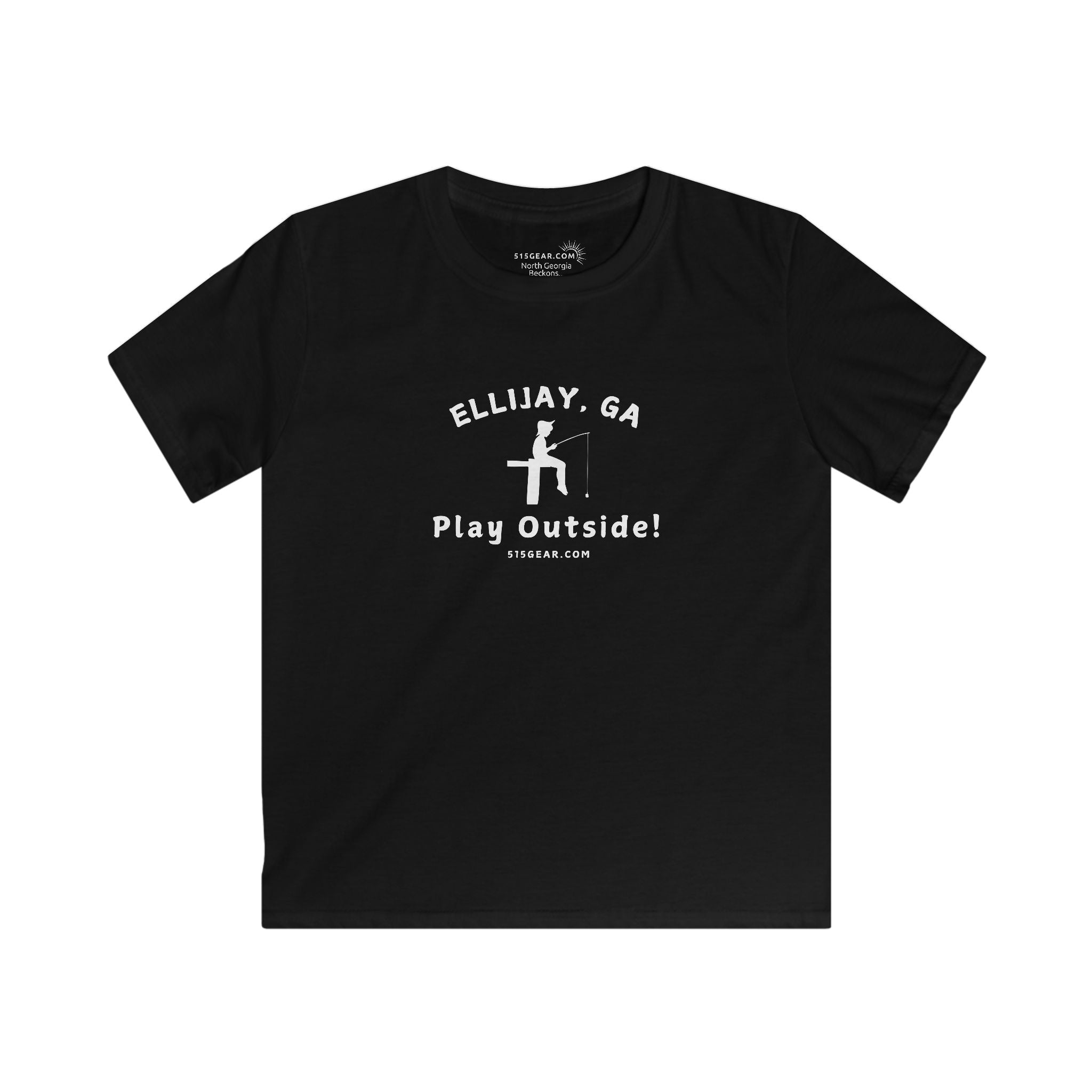 Kid’s T-Shirt, North GA Fishing Adventure by 515Gear.com | Ellijay, GA | Play Outside!