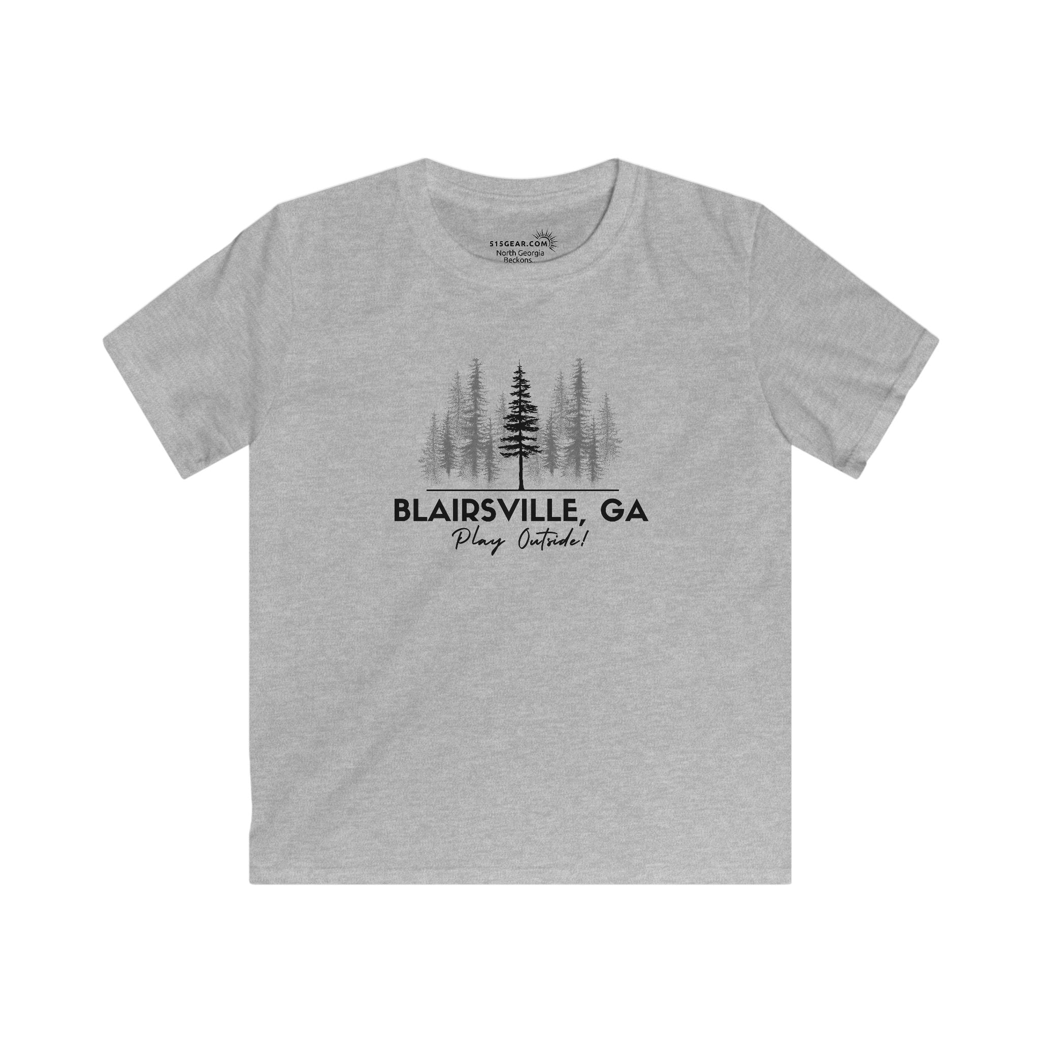 Kid’s T-Shirt, North GA Forest Adventure by 515Gear.com | Blairsville, GA | Play Outside!