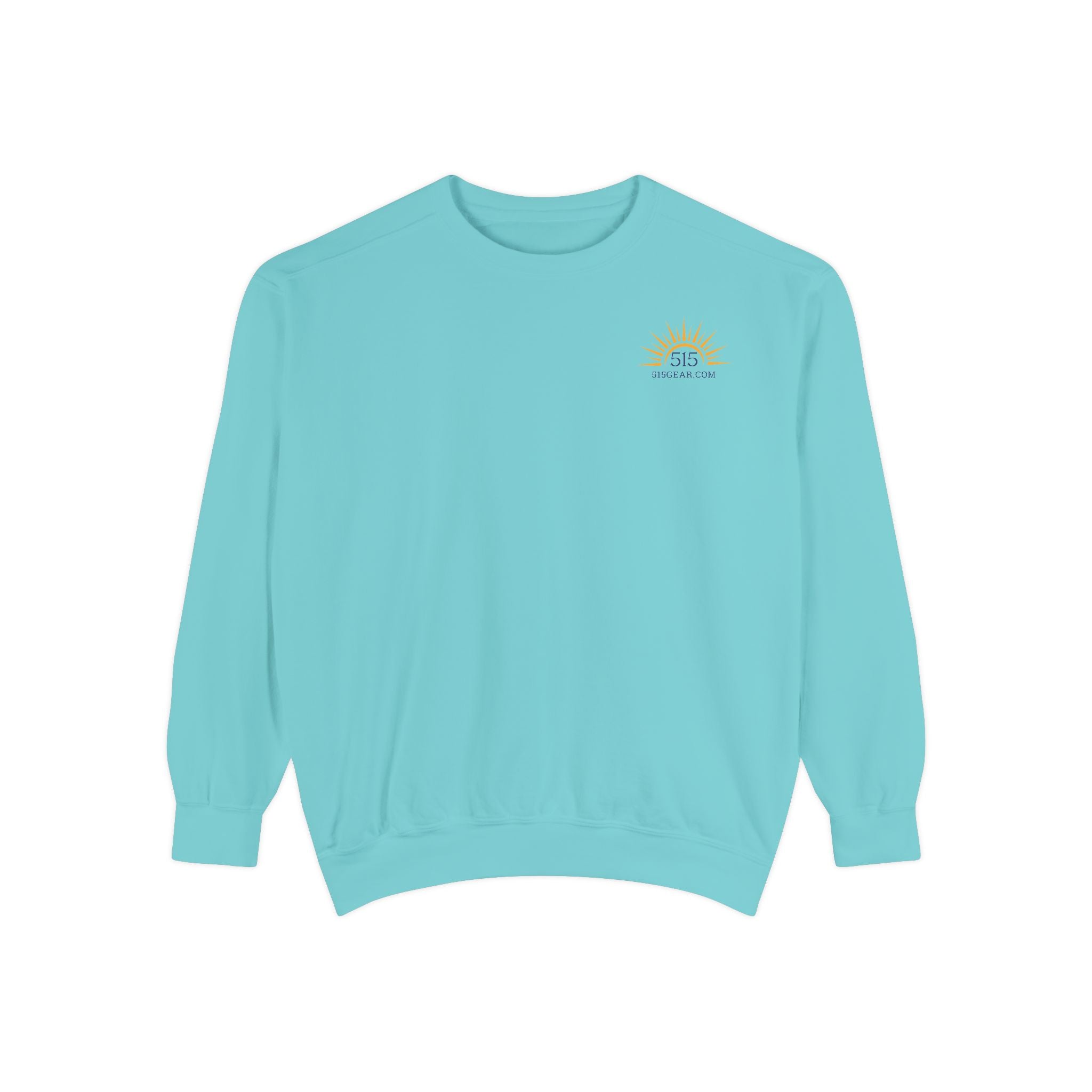 Adult Sweatshirt, Adventure Awaits Graphic, by 515Gear.com | Blue Ridge, GA | 30513