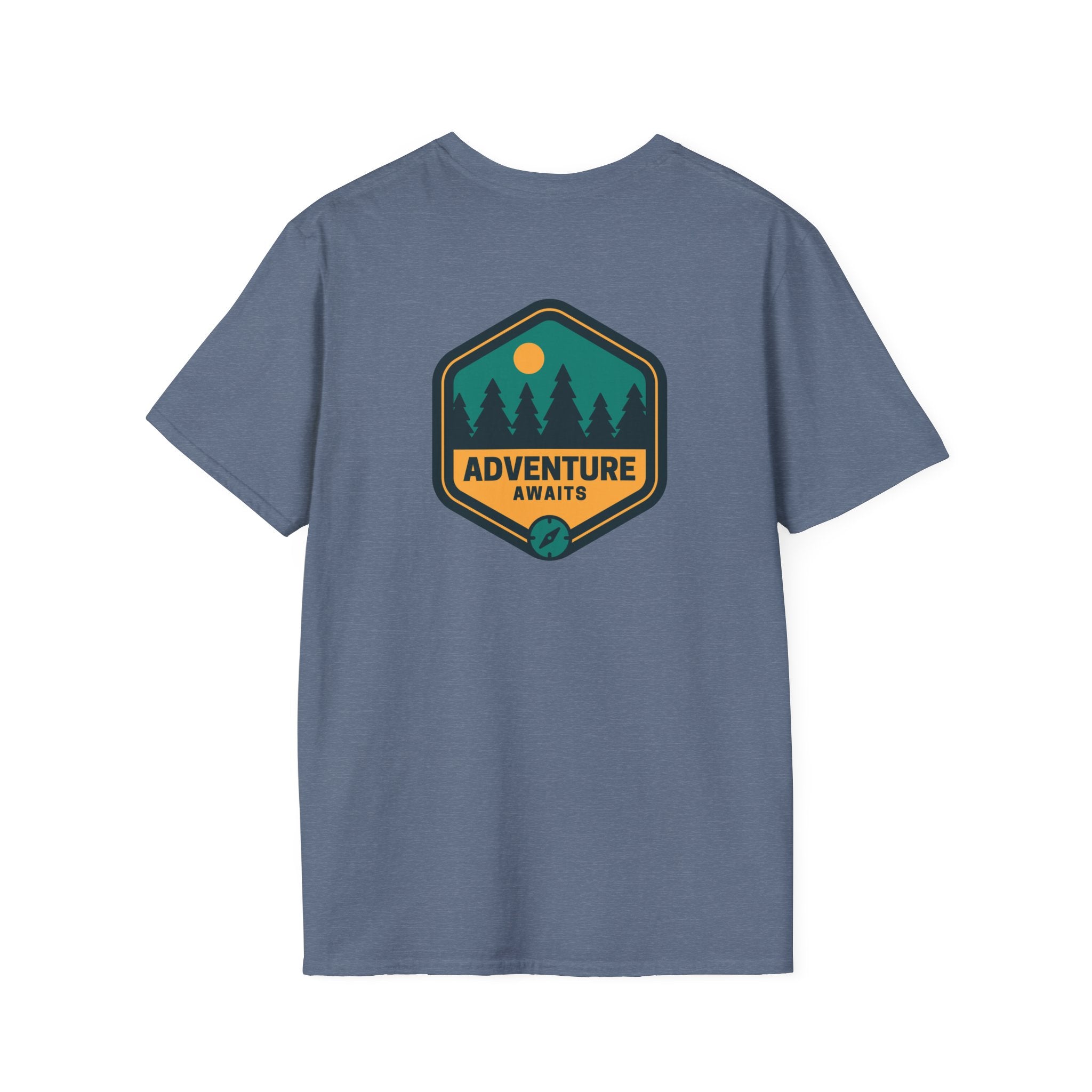 Unisex Adult T-shirt, 515 Adventure Awaits design | 515Gear.com | Because Therapy is Expensive!