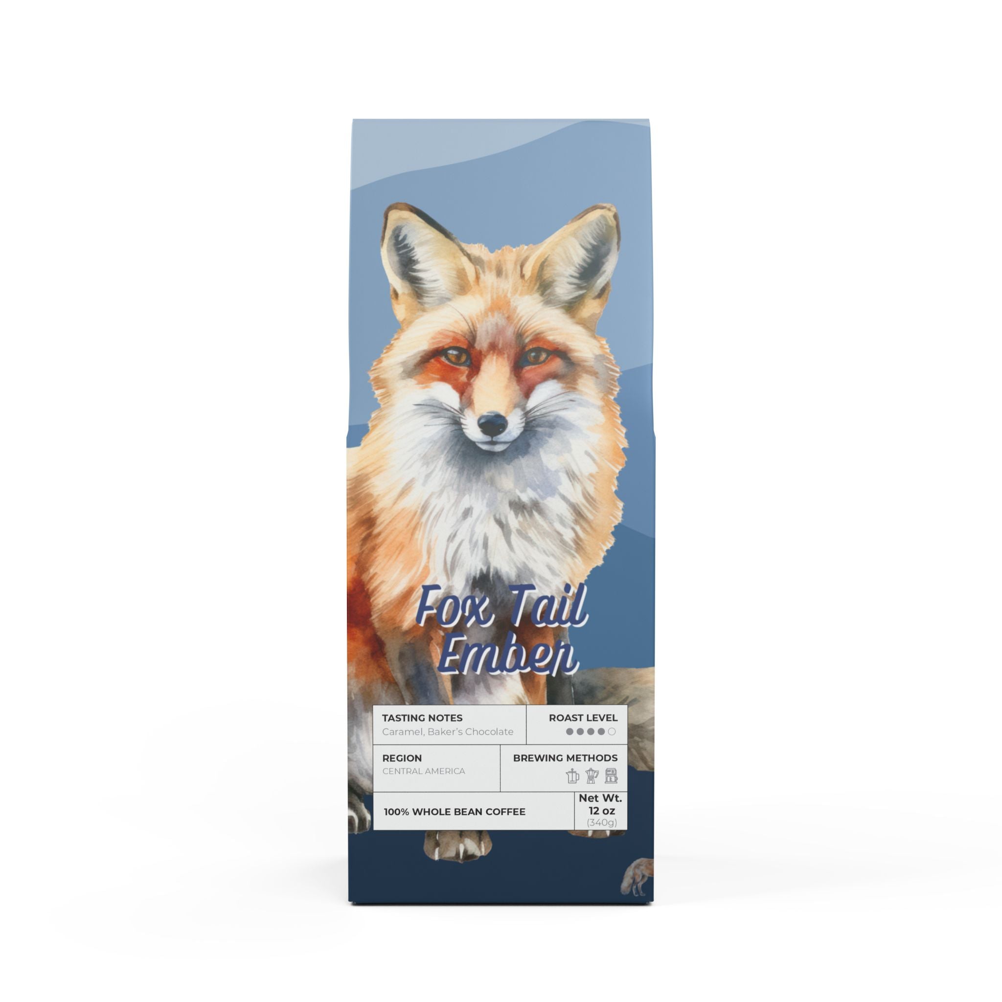 12 oz. Medium Dark Roast Coffee, whole bean or ground, wake up happy! | by 515Gear.com | sourced from Central America